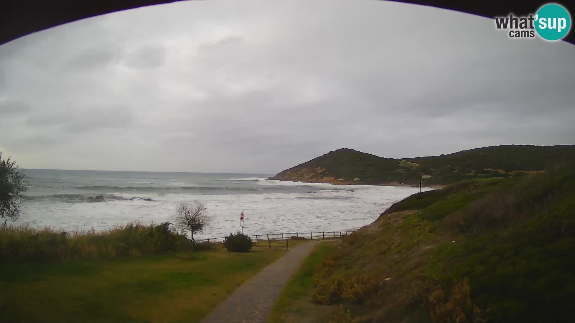 Camera en vivo playa Poglina – Da Ricciolina – Alghero – Cerdeña