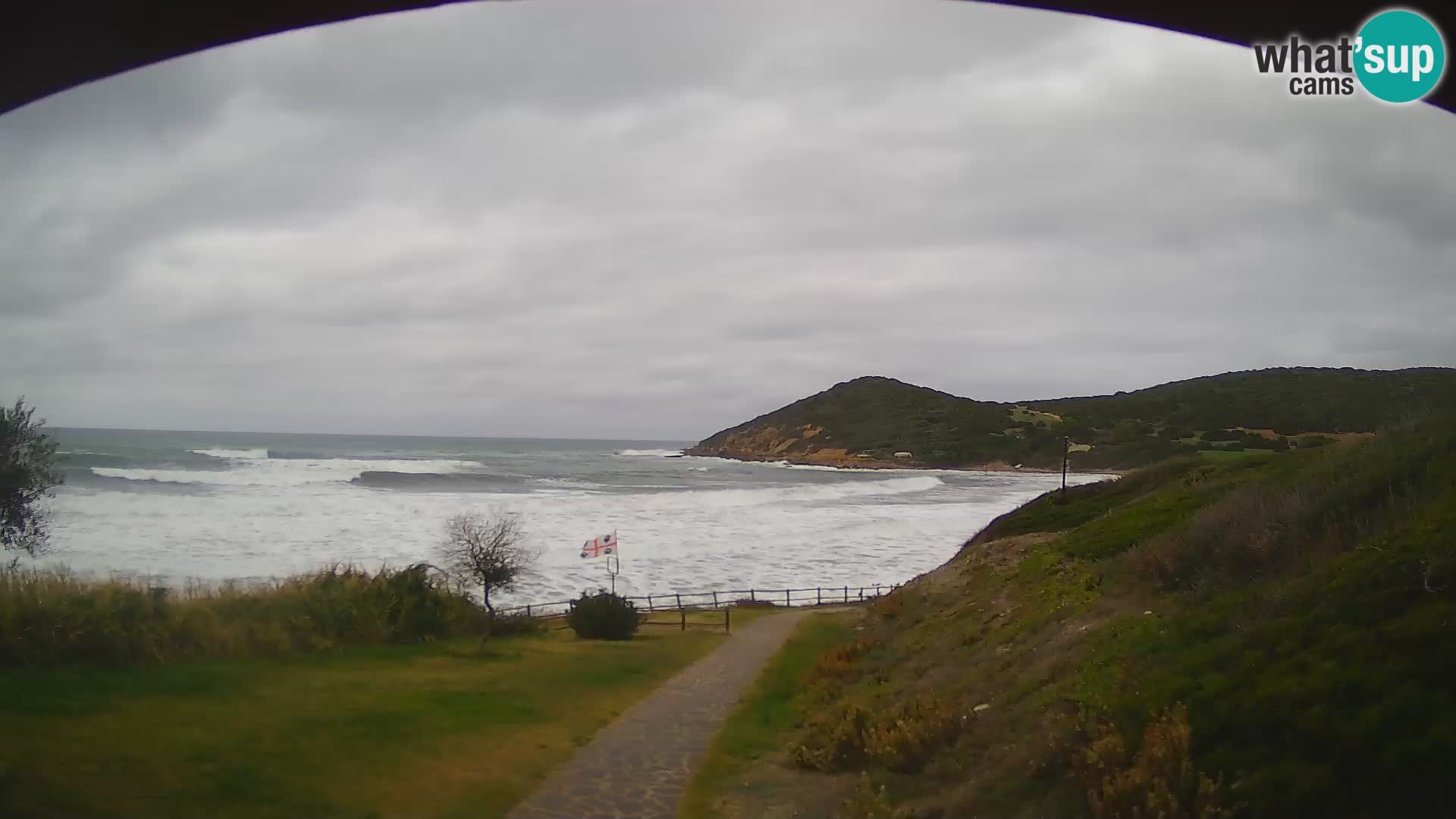 Camera en vivo playa Poglina – Da Ricciolina – Alghero – Cerdeña