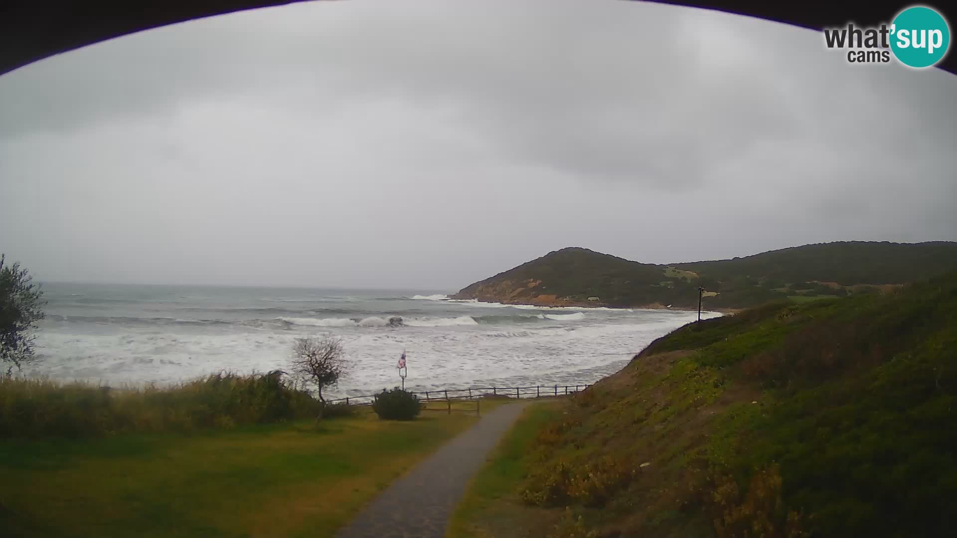 Camera en vivo playa Poglina – Da Ricciolina – Alghero – Cerdeña