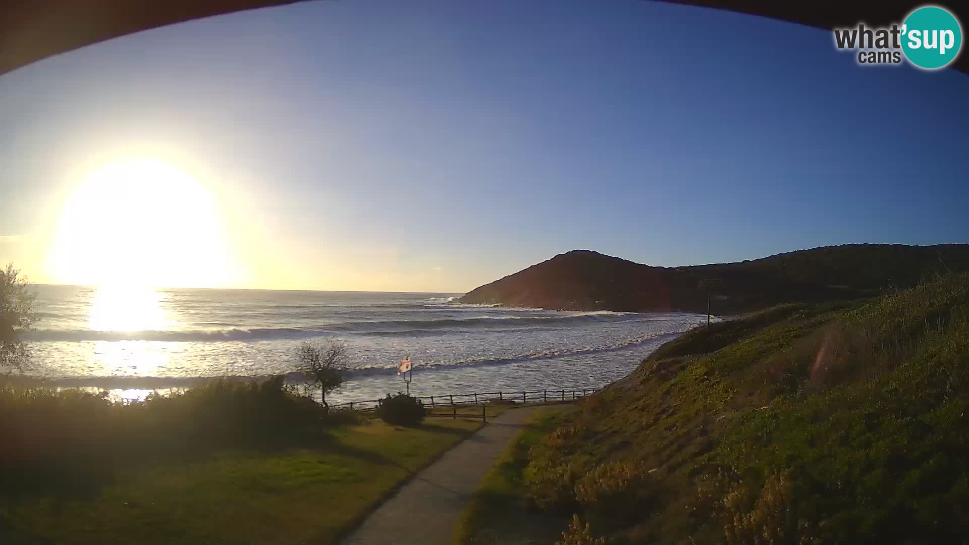 Camera en vivo playa Poglina – Da Ricciolina – Alghero – Cerdeña