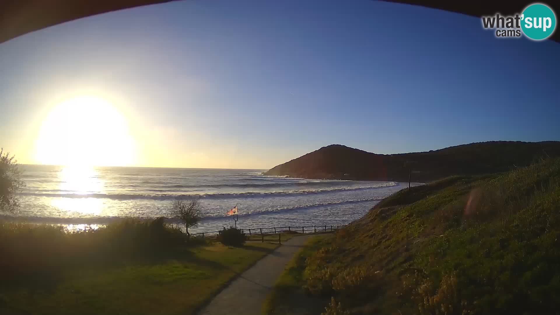 Camera en vivo playa Poglina – Da Ricciolina – Alghero – Cerdeña