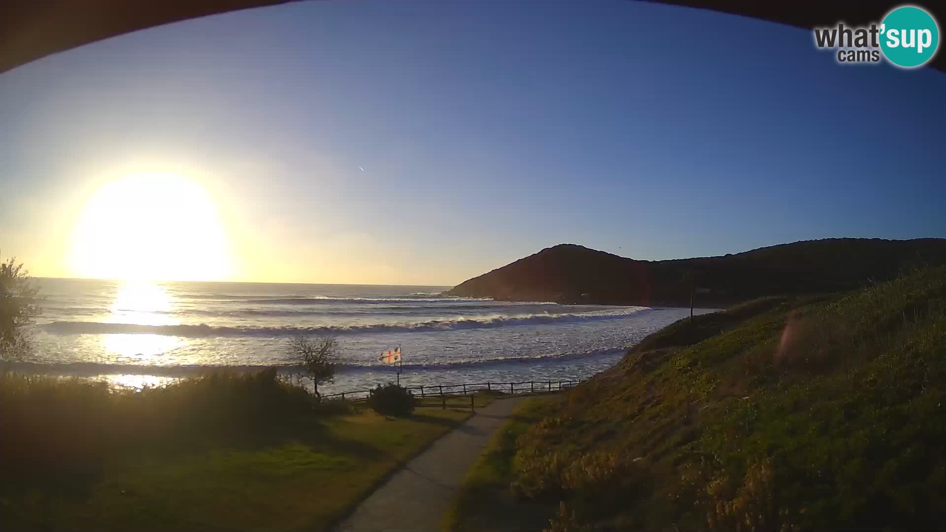 Camera en vivo playa Poglina – Da Ricciolina – Alghero – Cerdeña