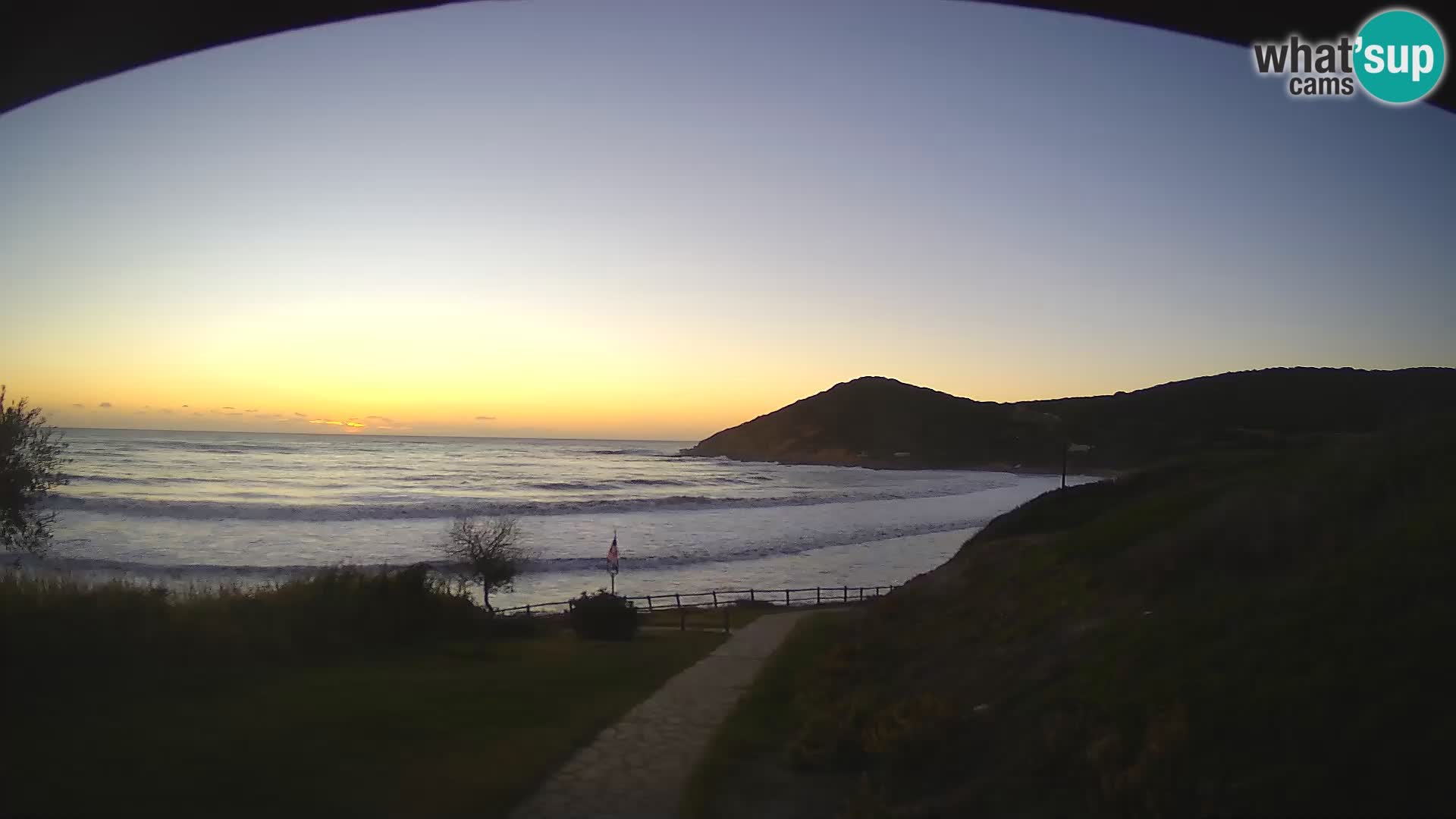 Camera en vivo playa Poglina – Da Ricciolina – Alghero – Cerdeña