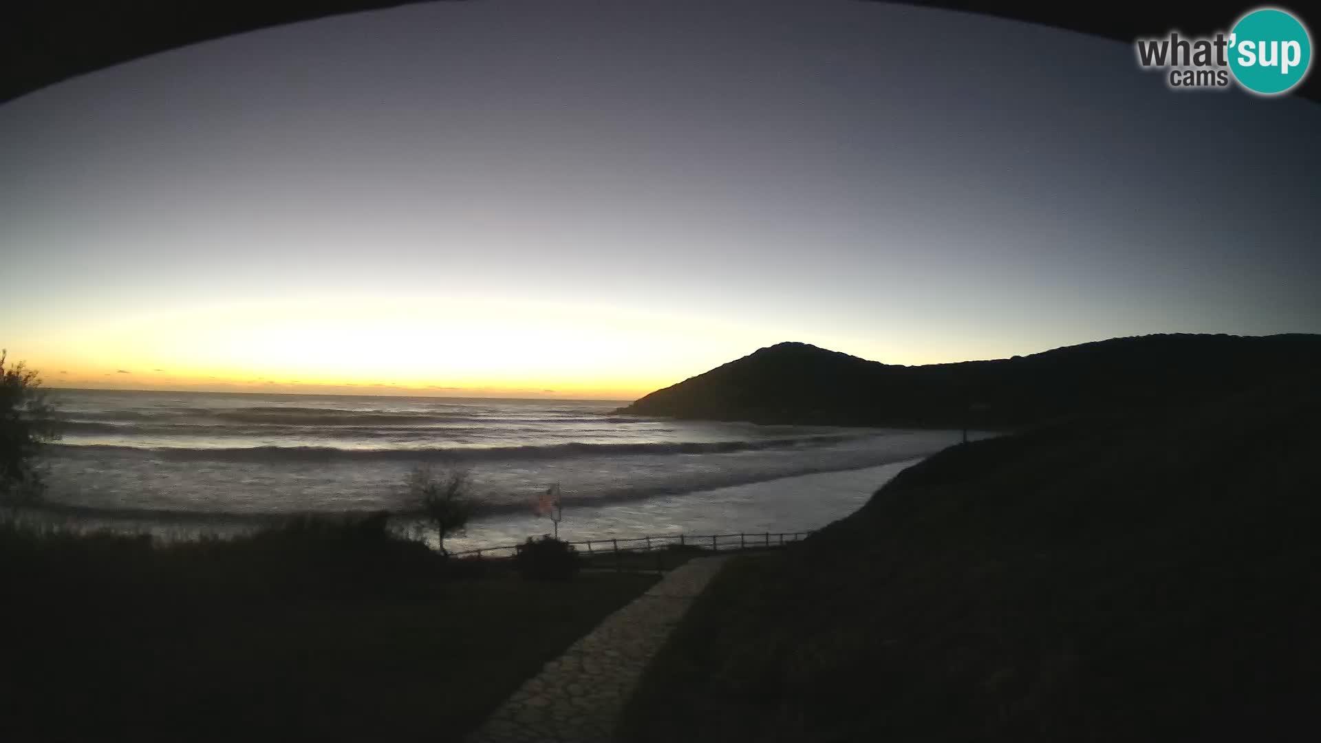 Camera en vivo playa Poglina – Da Ricciolina – Alghero – Cerdeña