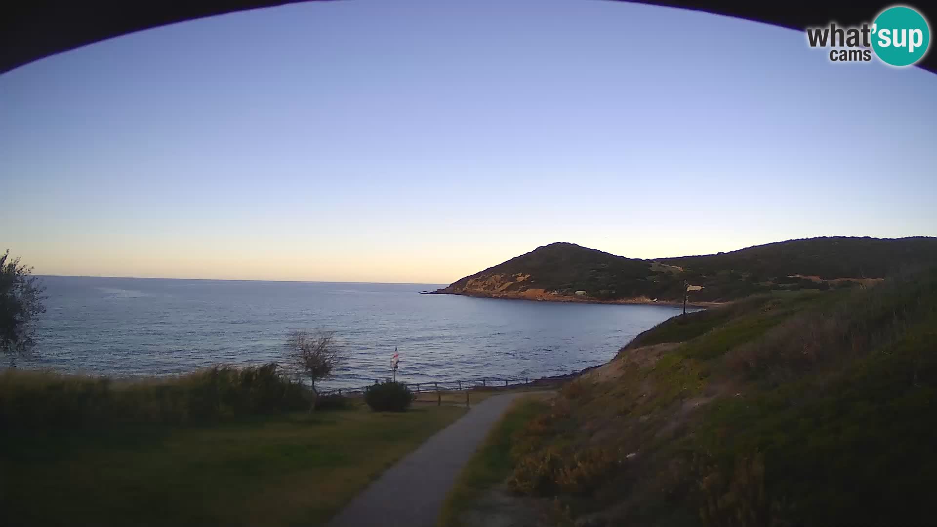 Web kamera plaža Poglina – Da Ricciolina – Alghero – Sardinija