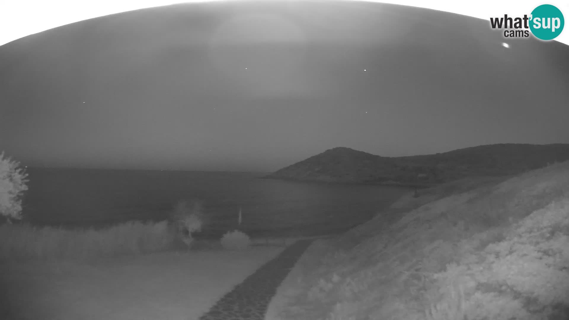 Webcam spiaggia Poglina – Vista dal bar Da Ricciolina – Alghero – Sardegna