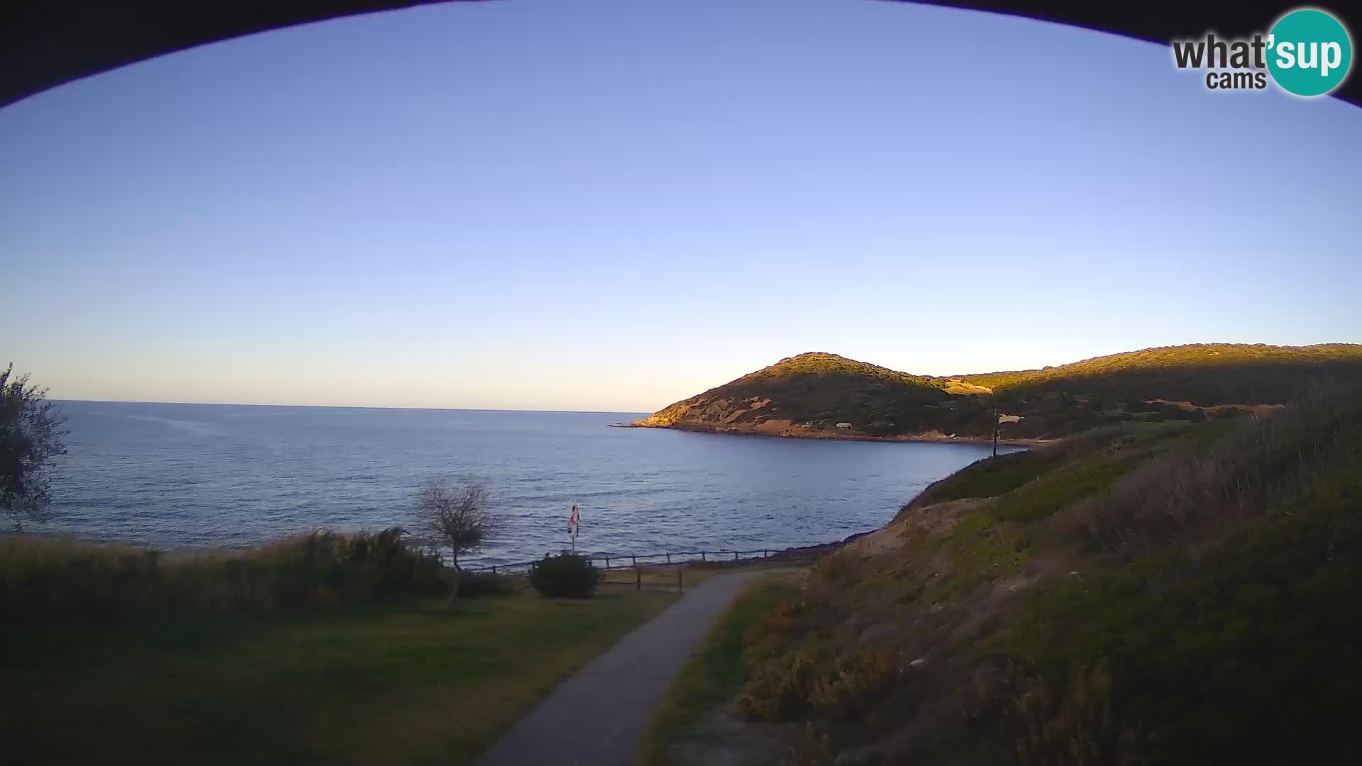 Camera en vivo playa Poglina – Da Ricciolina – Alghero – Cerdeña