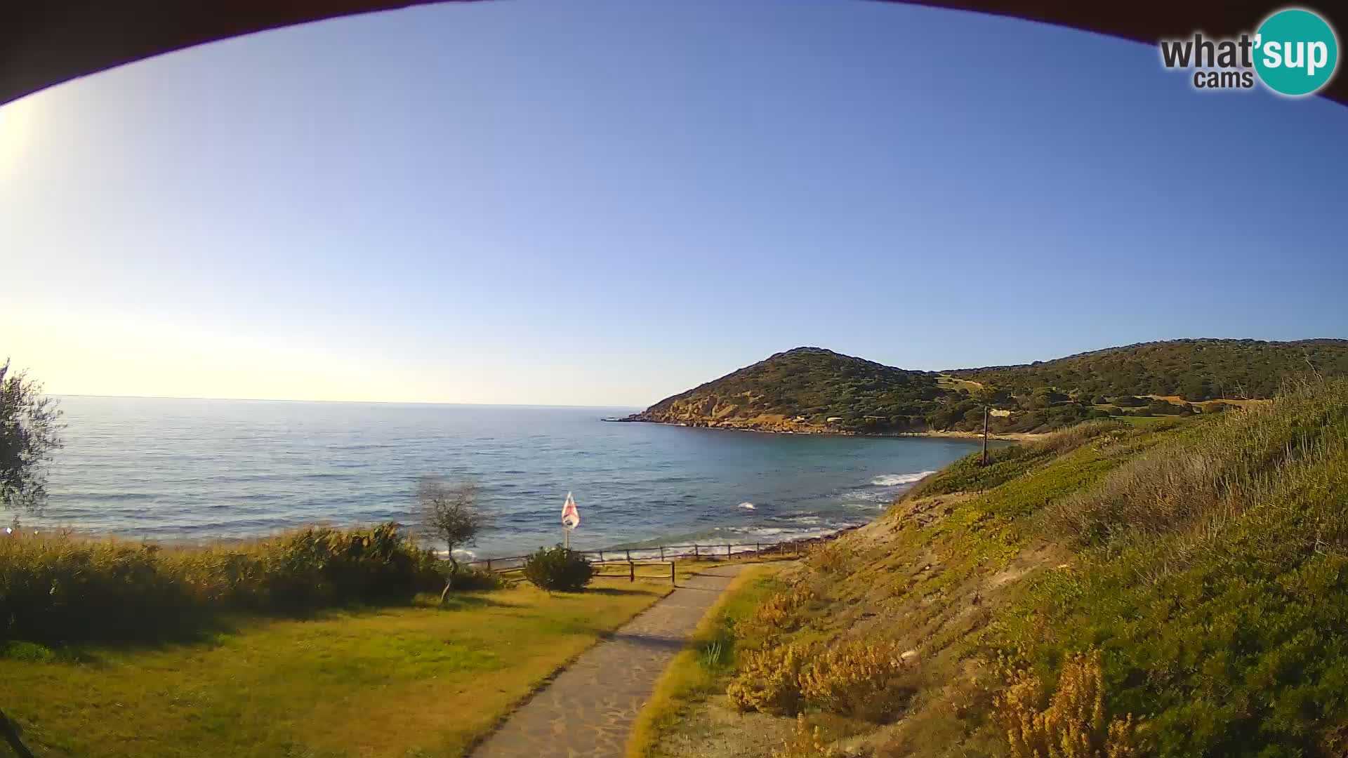 Camera en vivo playa Poglina – Da Ricciolina – Alghero – Cerdeña