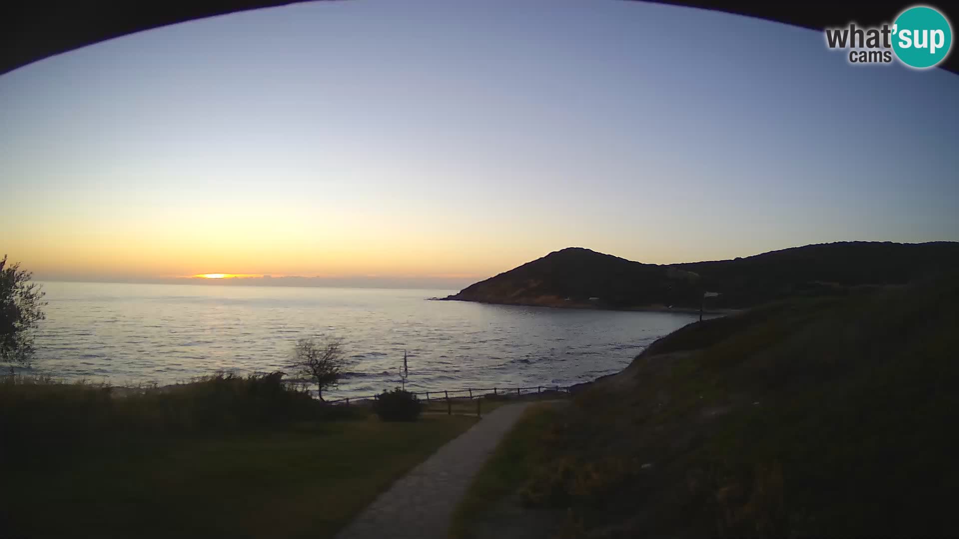 Webcam spiaggia Poglina – Vista dal bar Da Ricciolina – Alghero – Sardegna