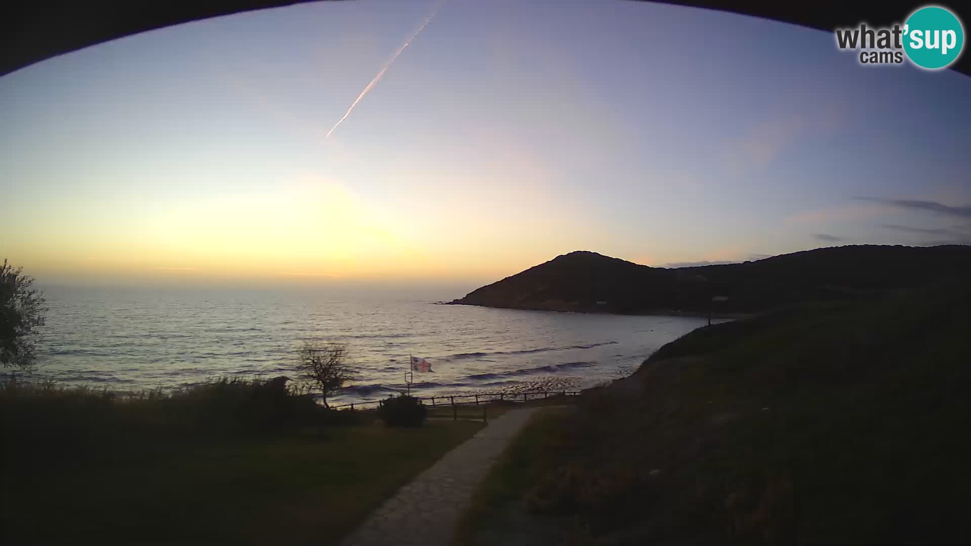 Camera en vivo playa Poglina – Da Ricciolina – Alghero – Cerdeña