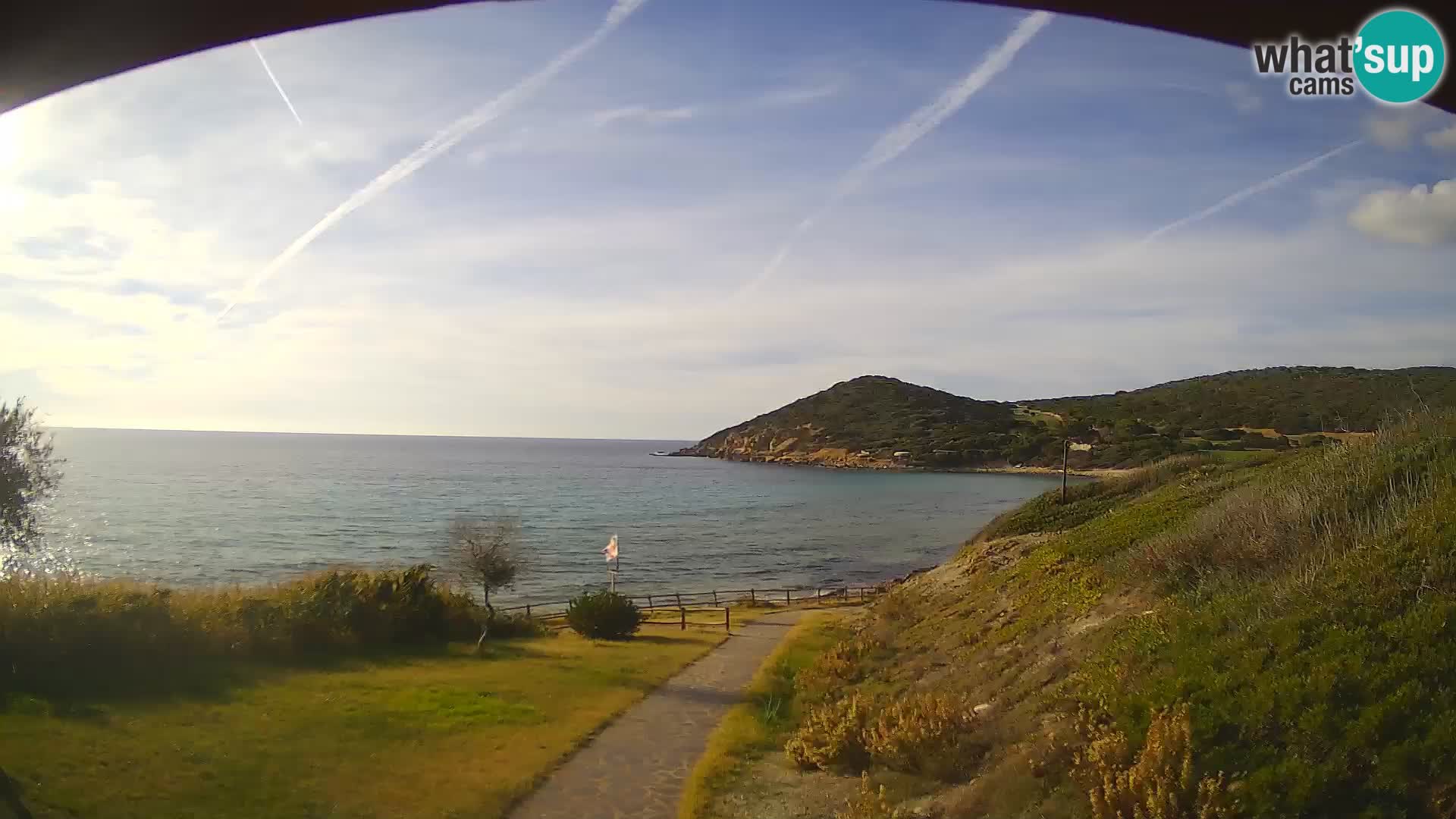 Camera en vivo playa Poglina – Da Ricciolina – Alghero – Cerdeña