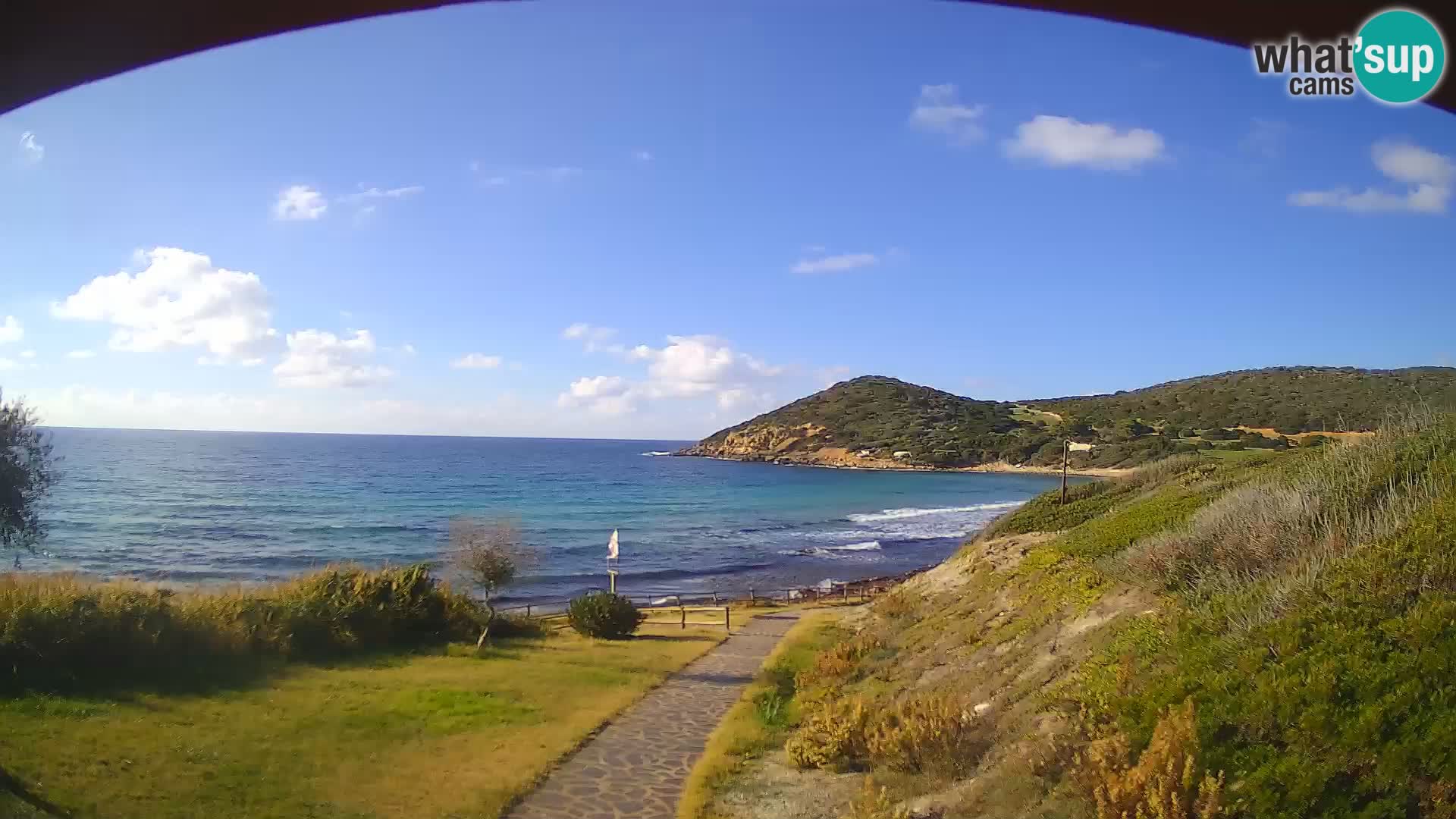 Camera en vivo playa Poglina – Da Ricciolina – Alghero – Cerdeña