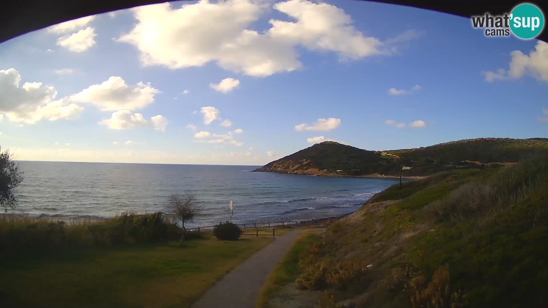 Web kamera plaža Poglina – Da Ricciolina – Alghero – Sardinija