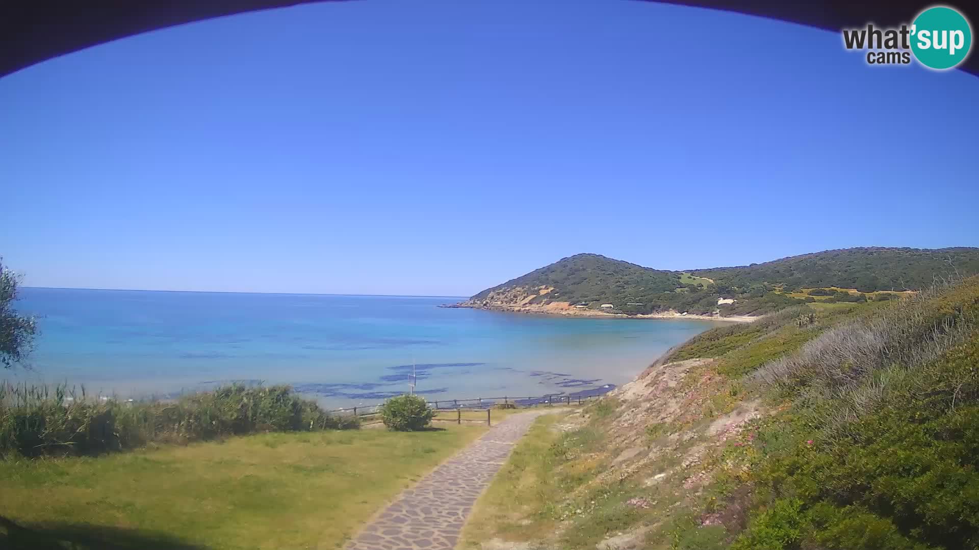 Webcam plage Poglina – Da Ricciolina – Alghero – Sardaigne
