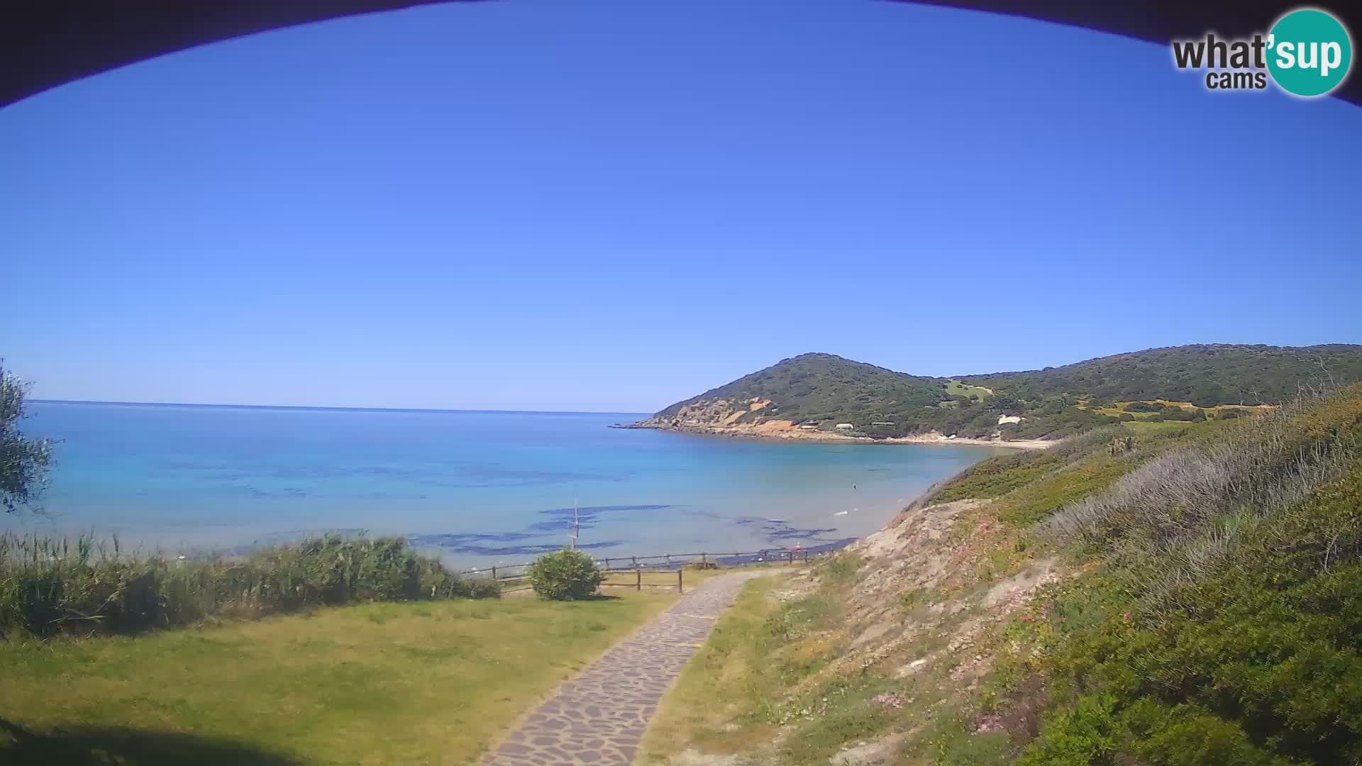 Webcam Poglina beach – Da Ricciolina – Alghero – Sardinia