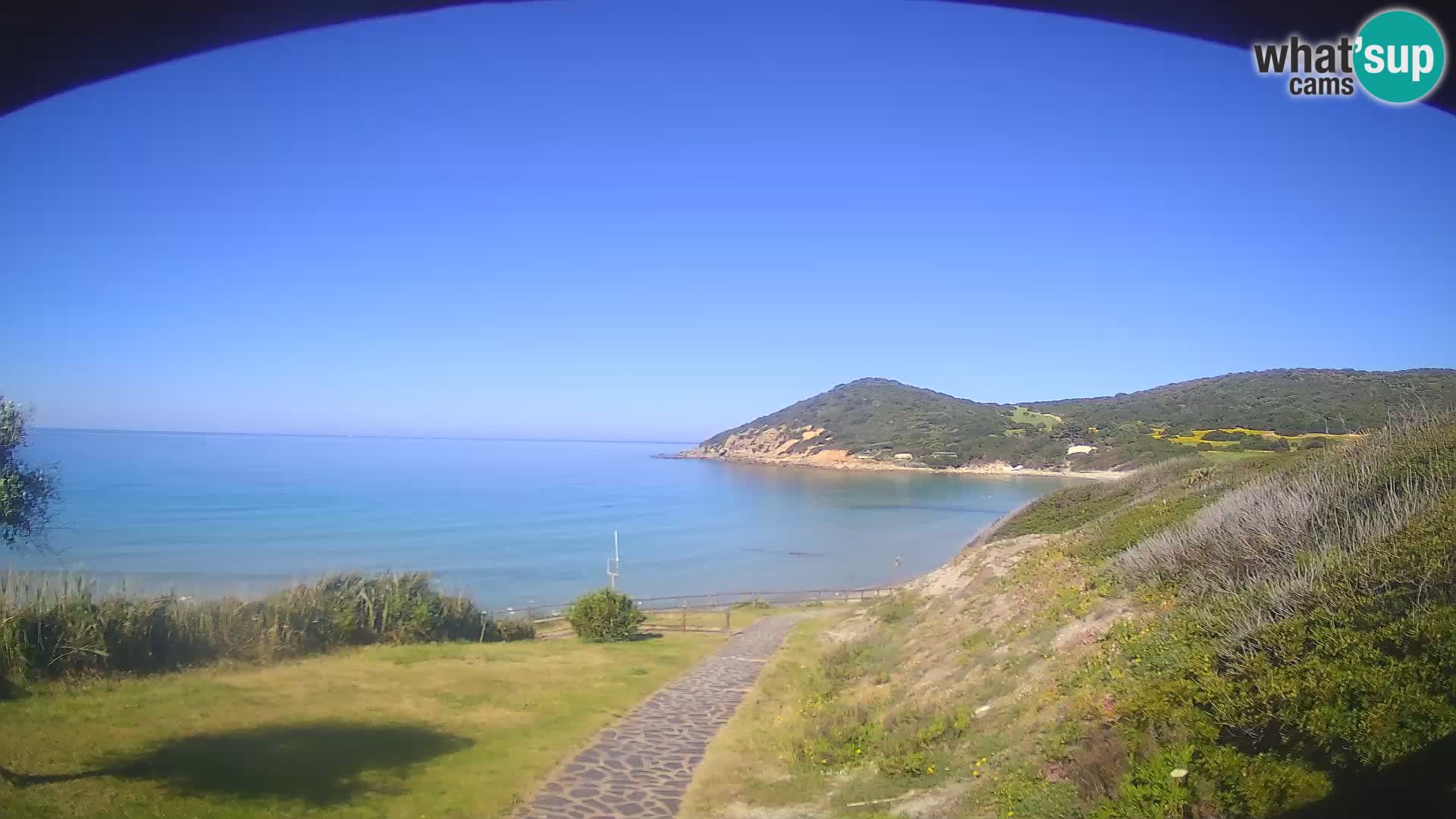 Webcam Poglina beach – Da Ricciolina – Alghero – Sardinia
