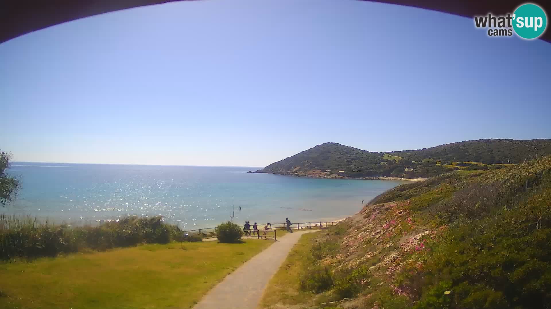 Webcam plage Poglina – Da Ricciolina – Alghero – Sardaigne