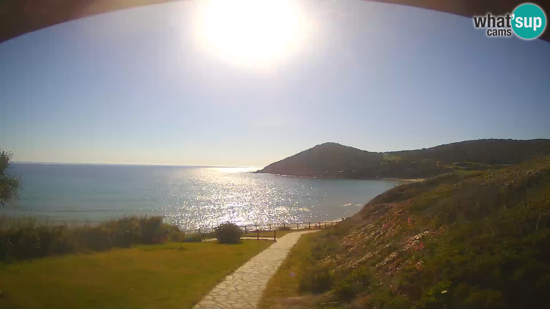 Web kamera plaža Poglina – Da Ricciolina – Alghero – Sardinija