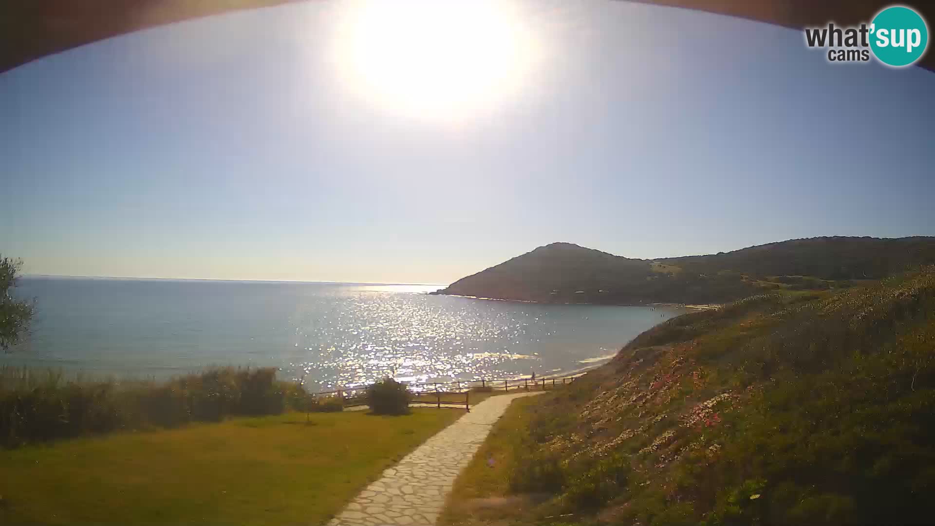 Webcam Poglina beach – Da Ricciolina – Alghero – Sardinia