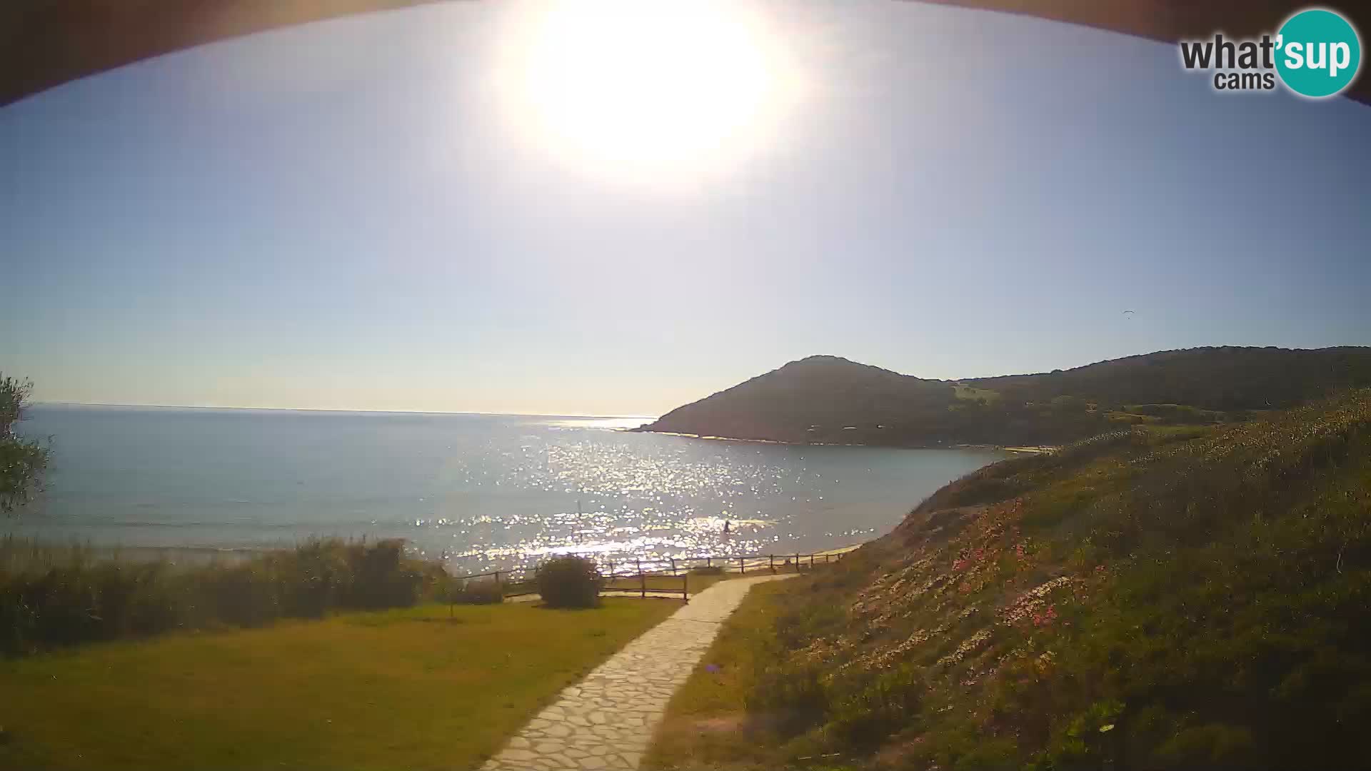 Web kamera plaža Poglina – Da Ricciolina – Alghero – Sardinija