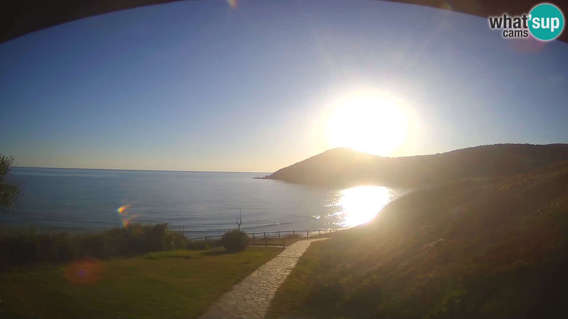Camera en vivo playa Poglina – Da Ricciolina – Alghero – Cerdeña