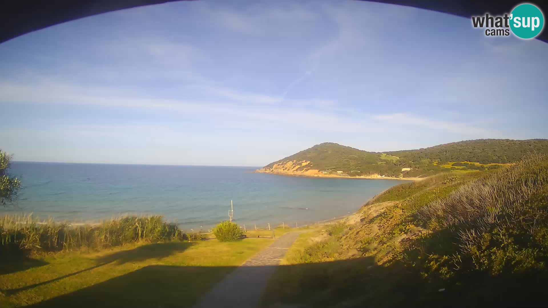 Webcam plage Poglina – Da Ricciolina – Alghero – Sardaigne