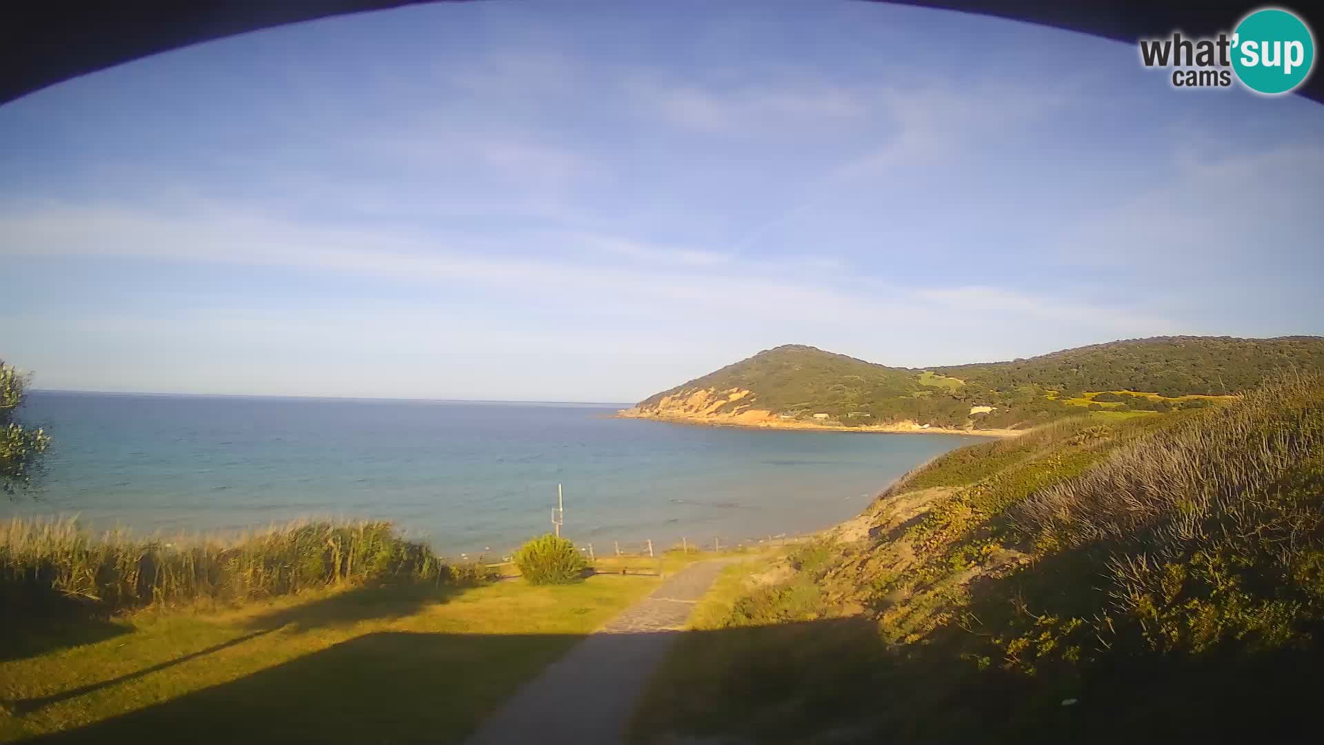 Webcam plage Poglina – Da Ricciolina – Alghero – Sardaigne