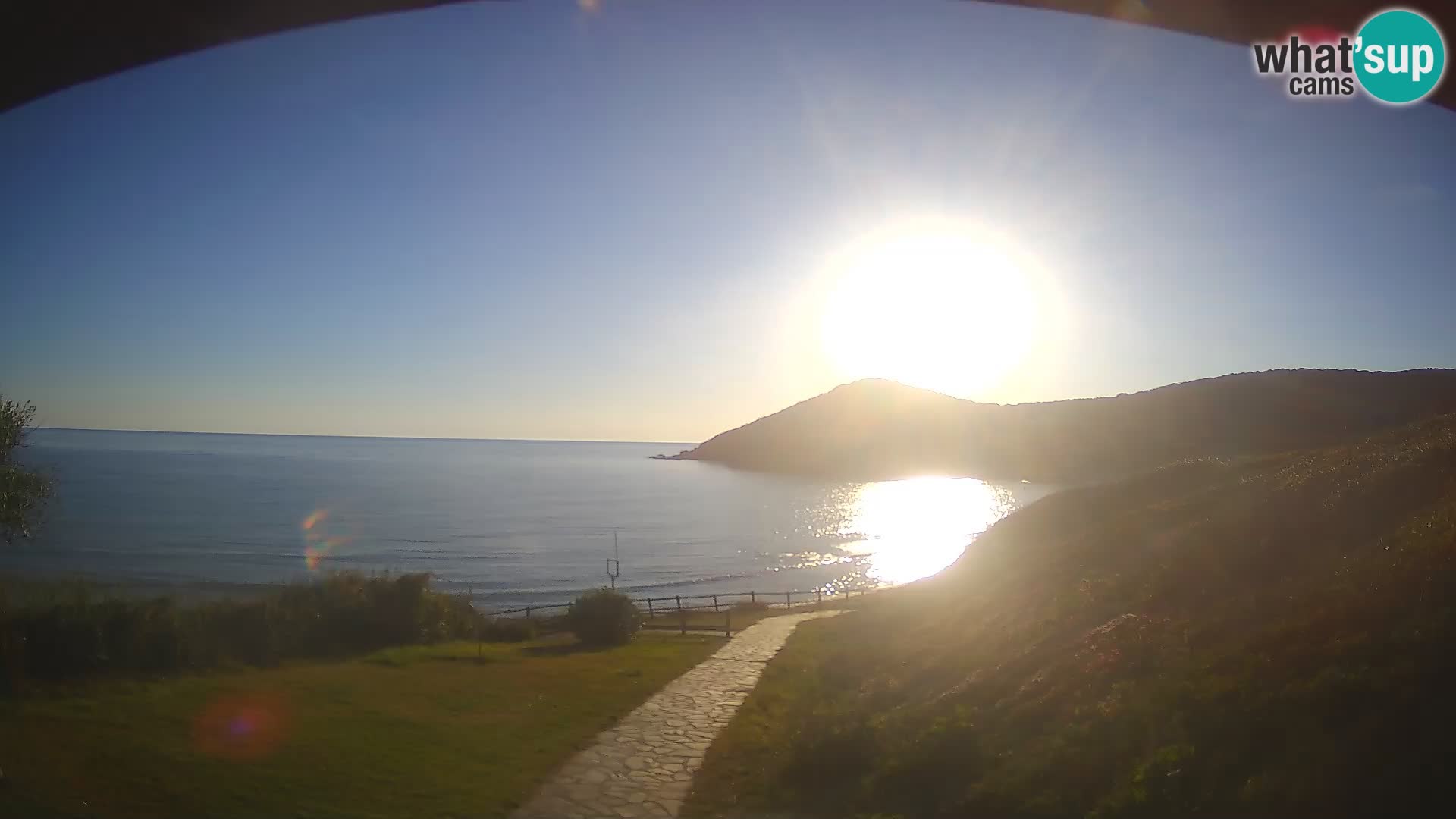 Webcam Poglina beach – Da Ricciolina – Alghero – Sardinia