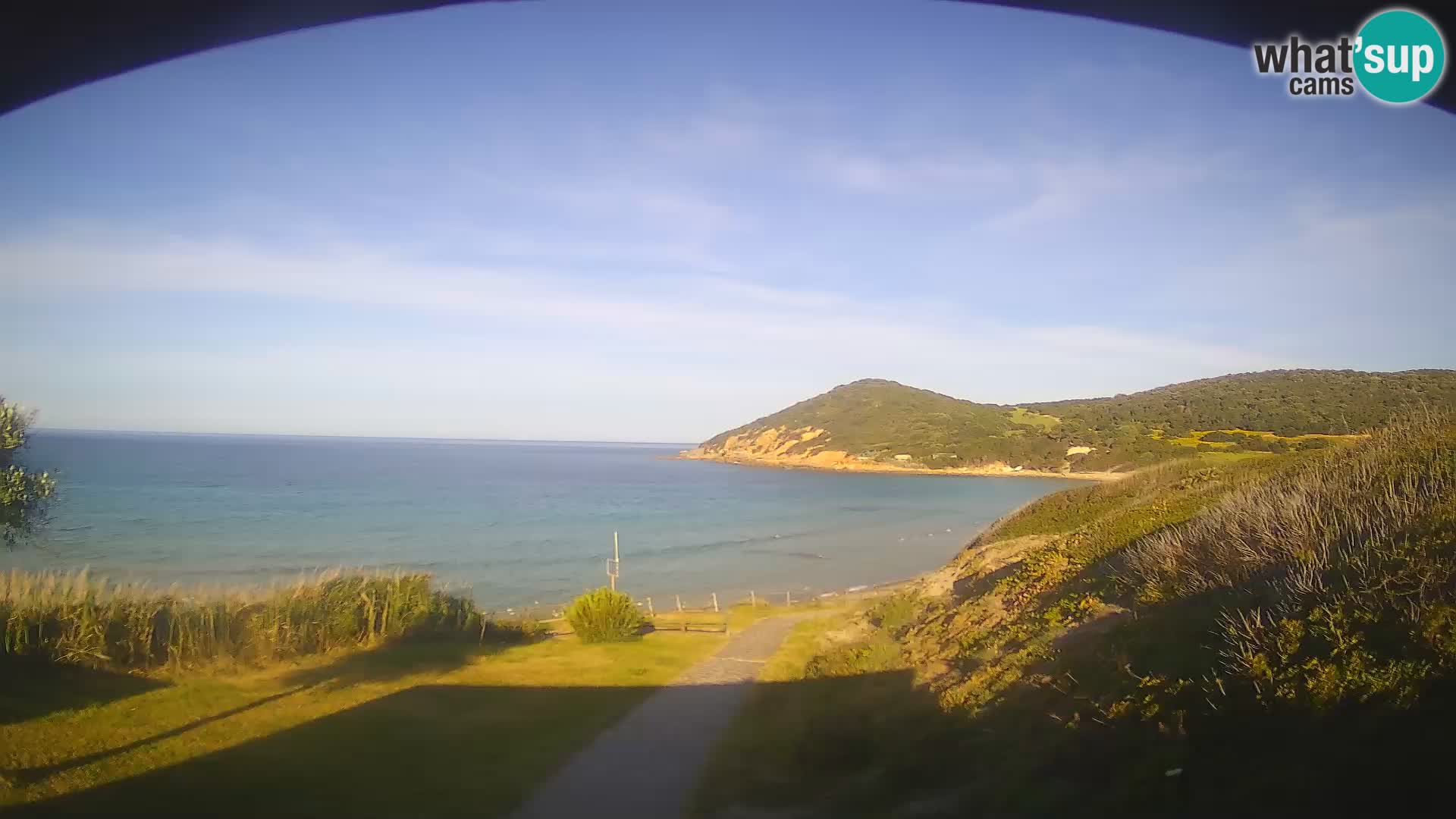 Web kamera plaža Poglina – Da Ricciolina – Alghero – Sardinija