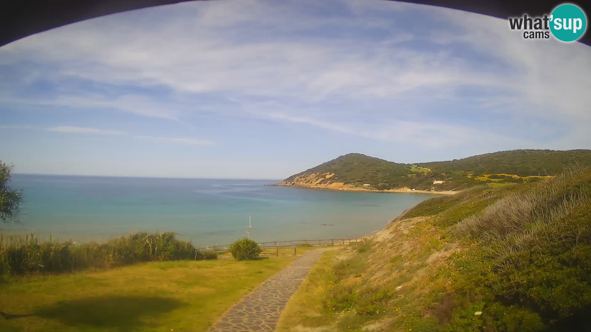 Webcam plage Poglina – Da Ricciolina – Alghero – Sardaigne