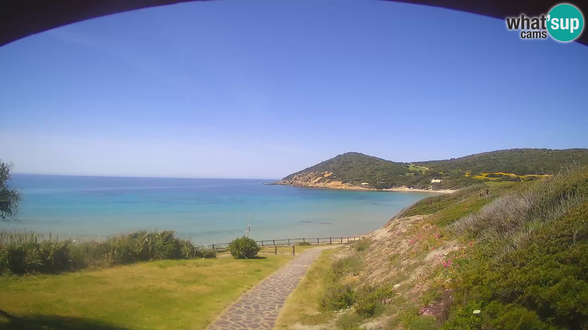 Webcam Poglina beach – Da Ricciolina – Alghero – Sardinia