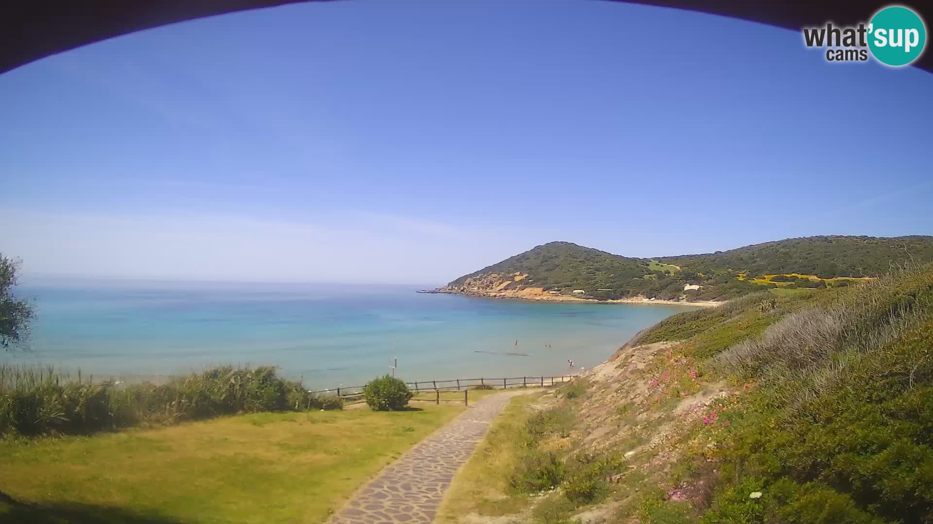 Webcam Poglina beach – Da Ricciolina – Alghero – Sardinia