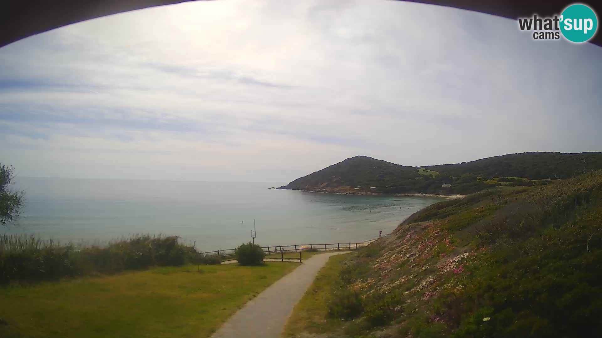 Camera en vivo playa Poglina – Da Ricciolina – Alghero – Cerdeña