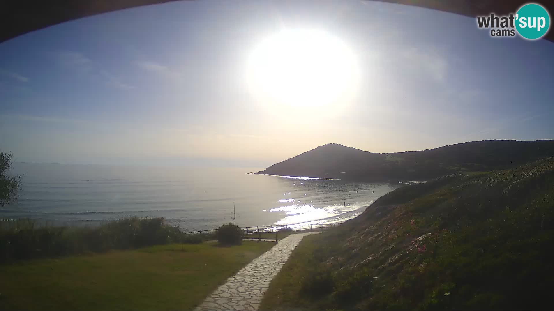 Webcam Poglina beach – Da Ricciolina – Alghero – Sardinia
