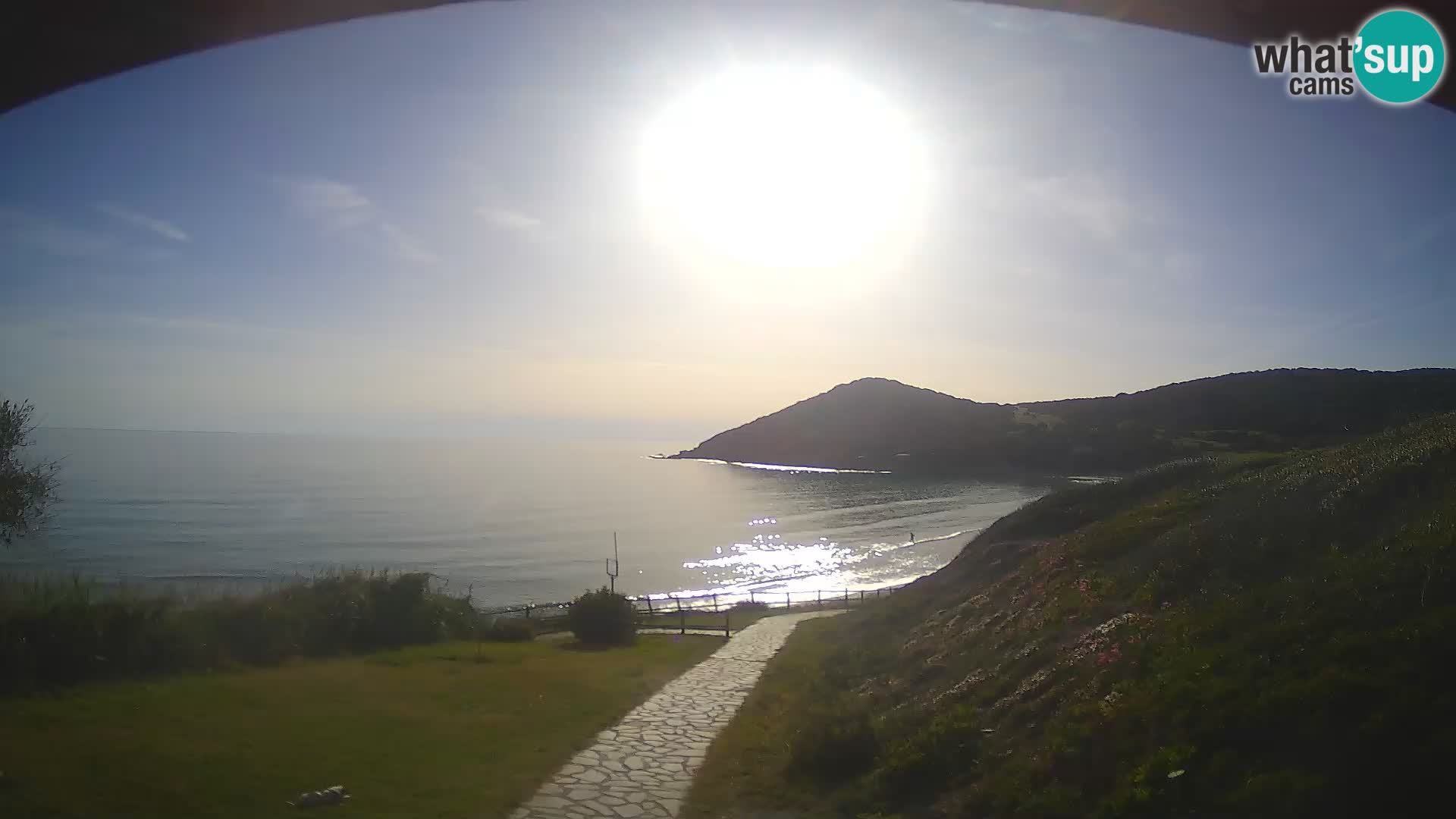 Webcam Poglina beach – Da Ricciolina – Alghero – Sardinia