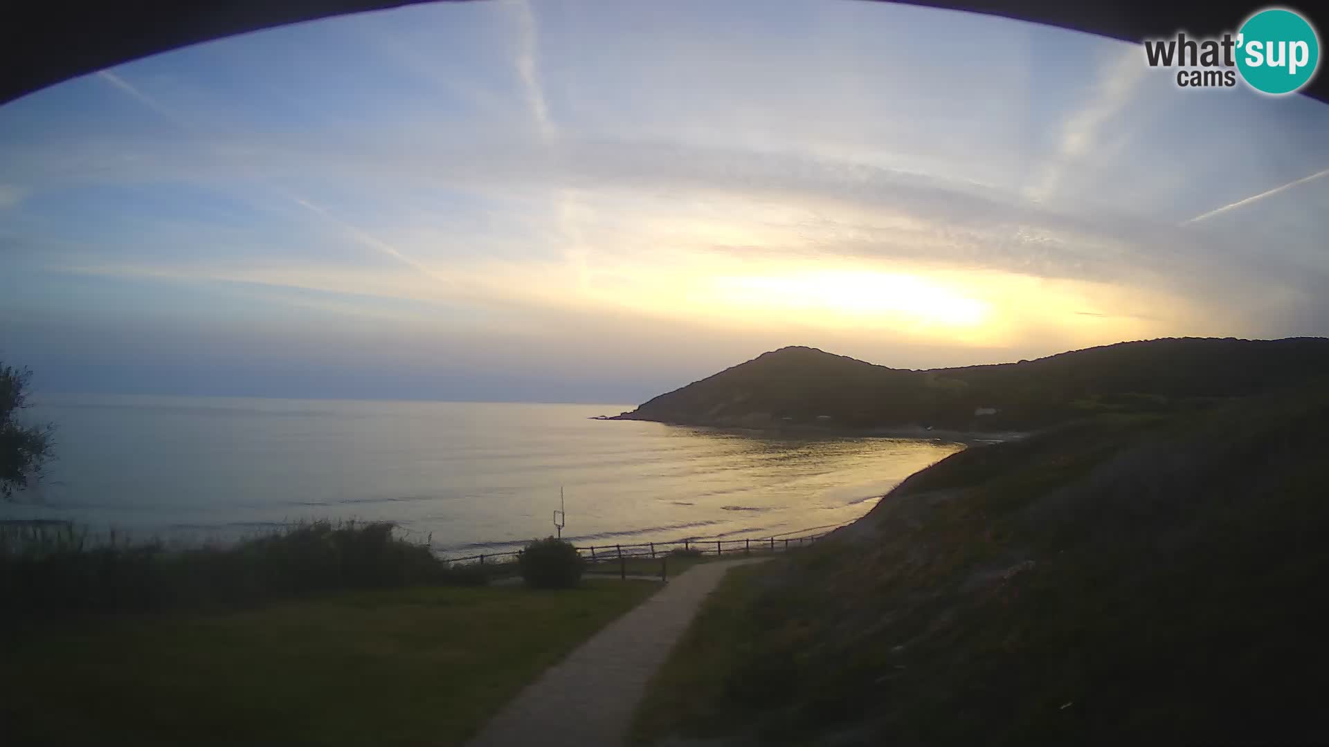 Webcam plage Poglina – Da Ricciolina – Alghero – Sardaigne