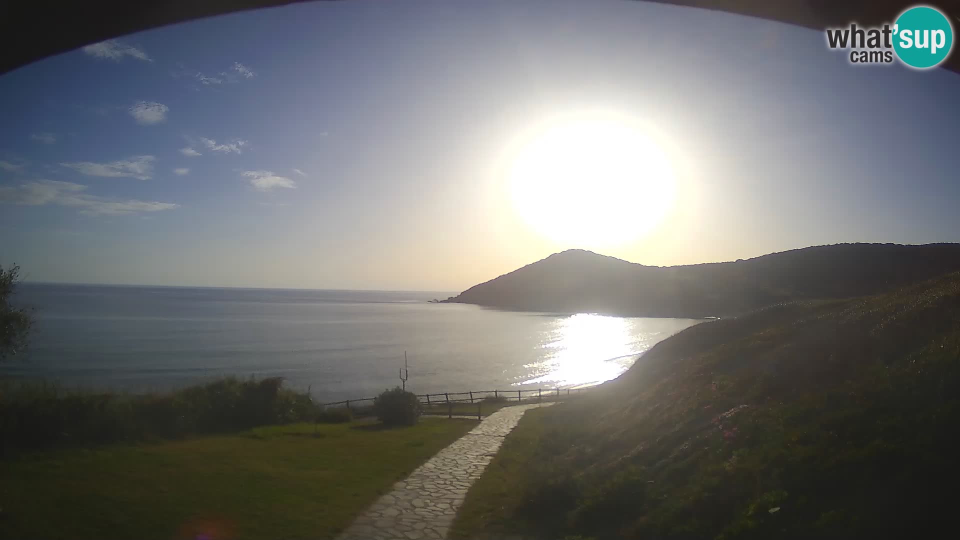 Web kamera plaža Poglina – Da Ricciolina – Alghero – Sardinija
