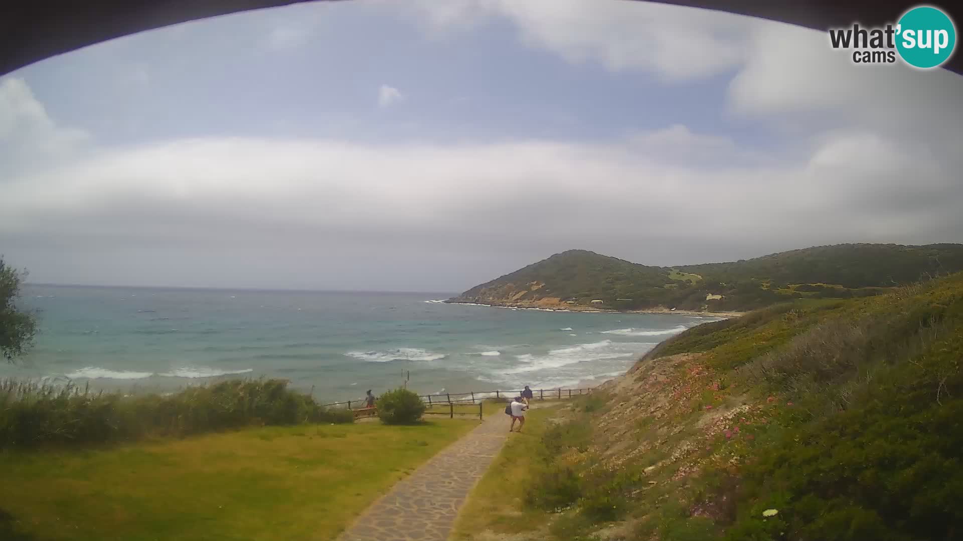 Camera en vivo playa Poglina – Da Ricciolina – Alghero – Cerdeña