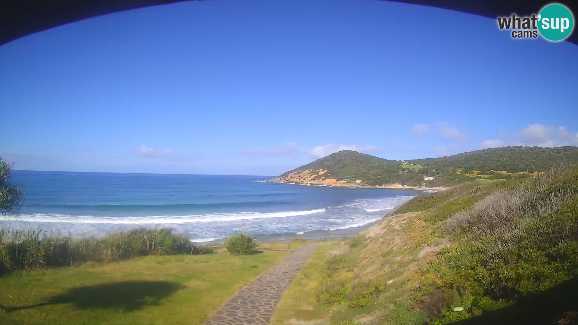 Webcam plage Poglina – Da Ricciolina – Alghero – Sardaigne