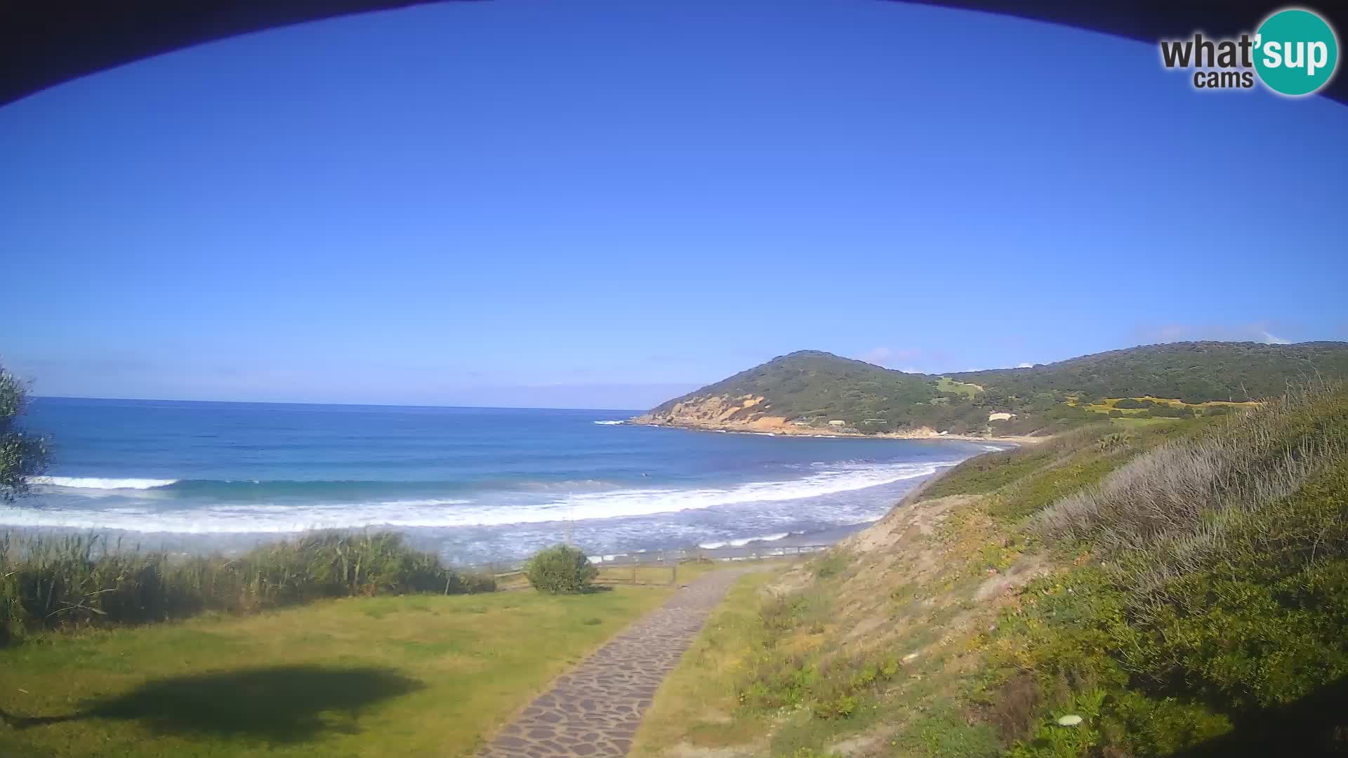 Webcam plage Poglina – Da Ricciolina – Alghero – Sardaigne
