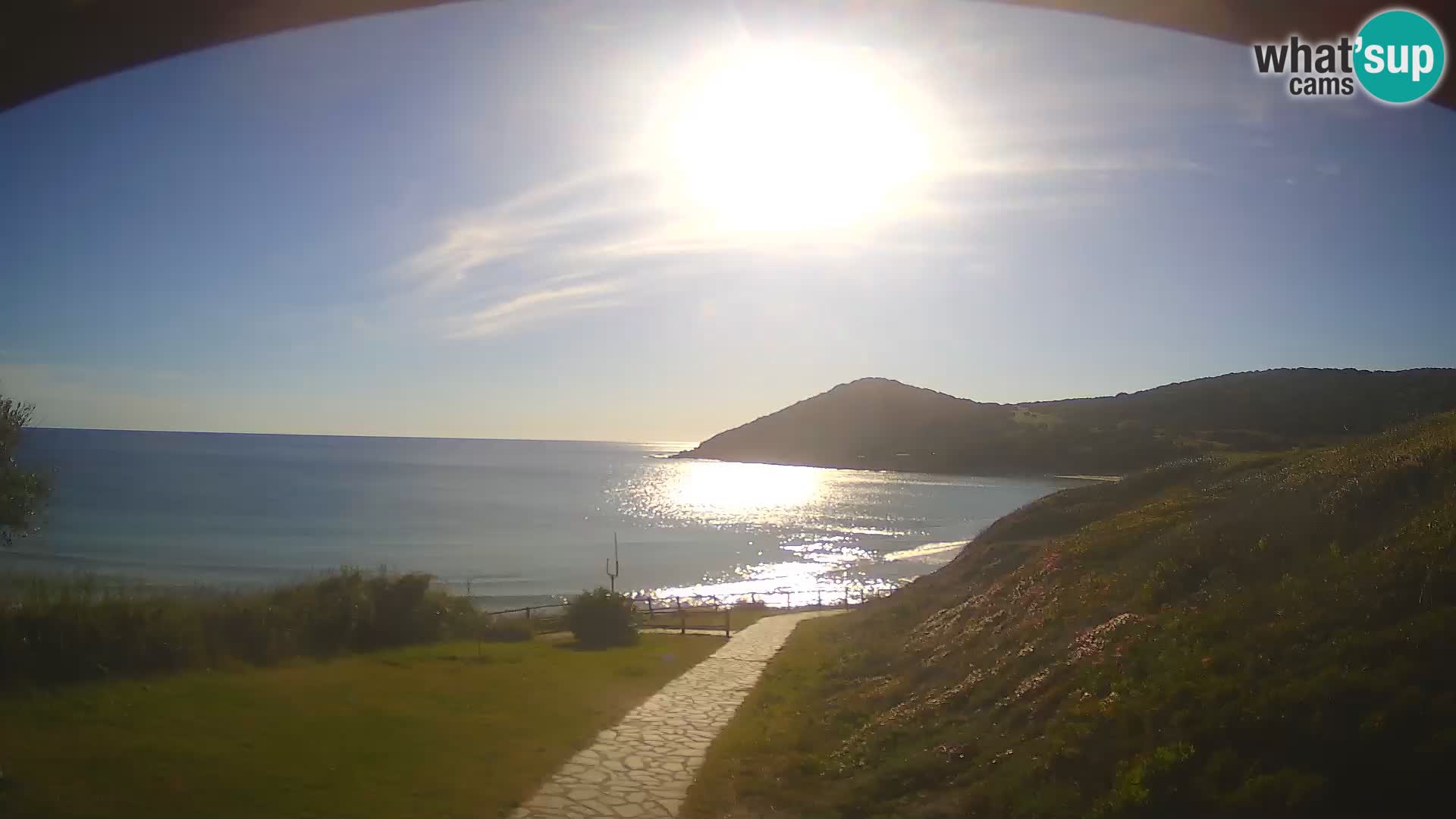 Camera en vivo playa Poglina – Da Ricciolina – Alghero – Cerdeña
