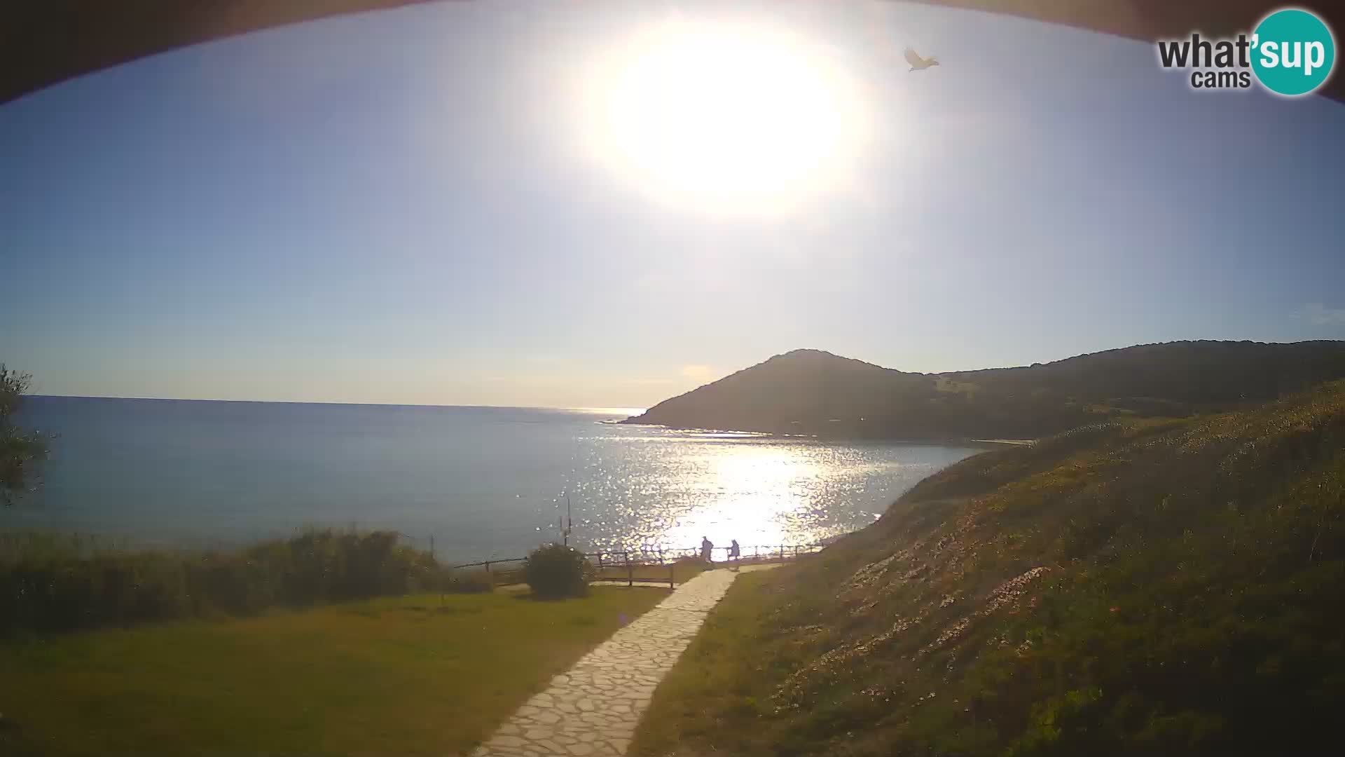 Webcam Poglina beach – Da Ricciolina – Alghero – Sardinia