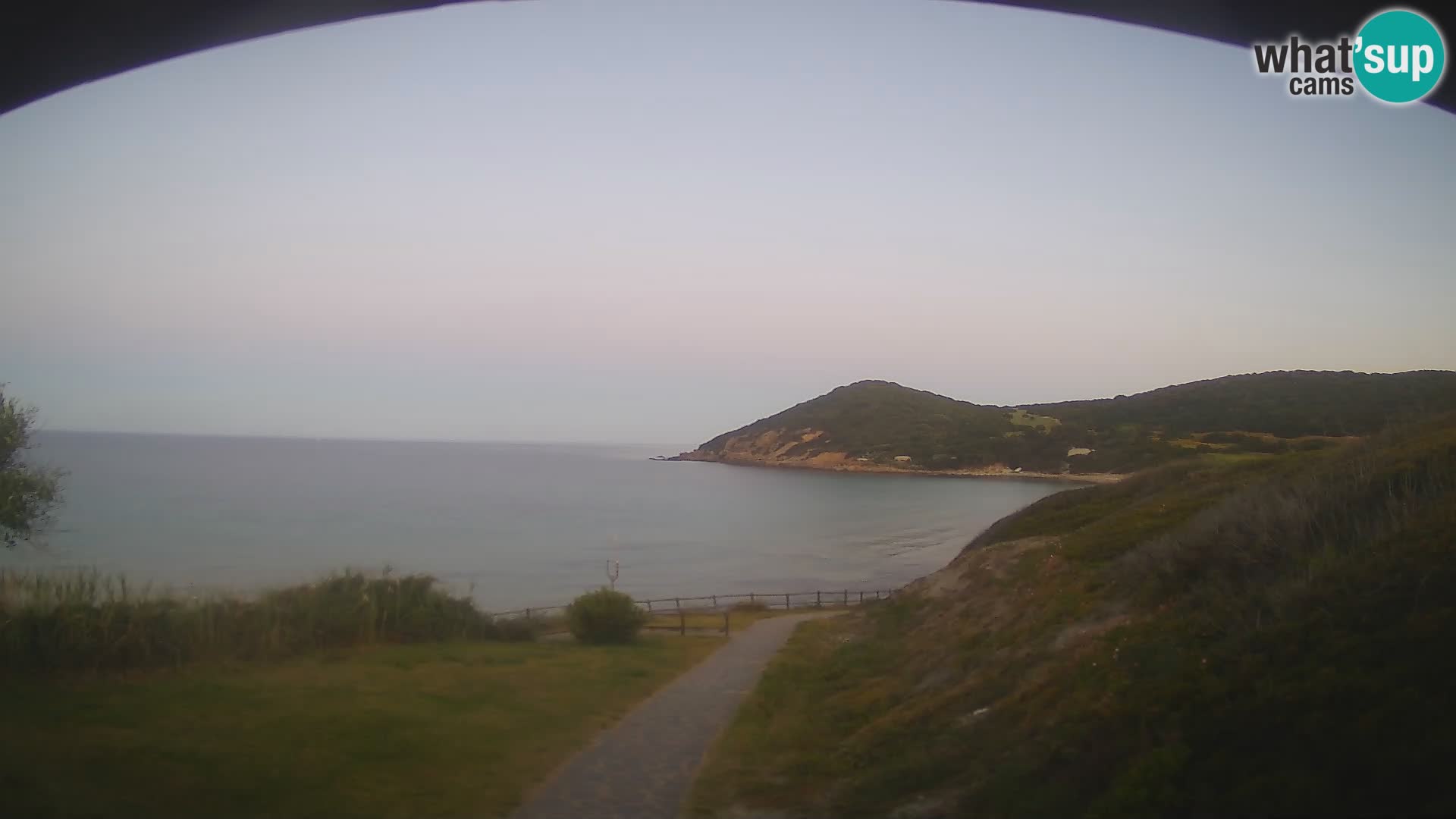 Webcam spiaggia Poglina – Vista dal bar Da Ricciolina – Alghero – Sardegna