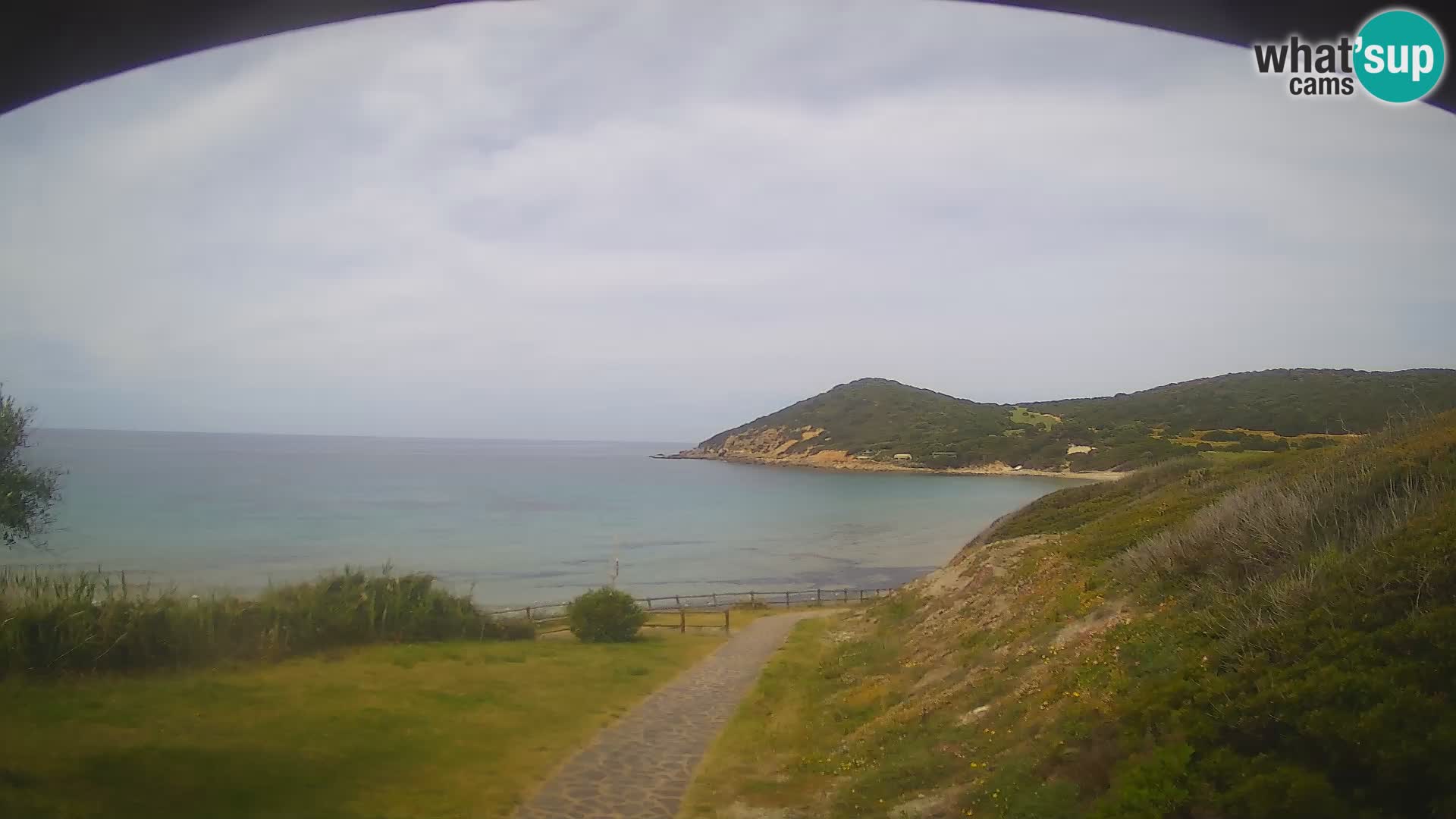 Camera en vivo playa Poglina – Da Ricciolina – Alghero – Cerdeña