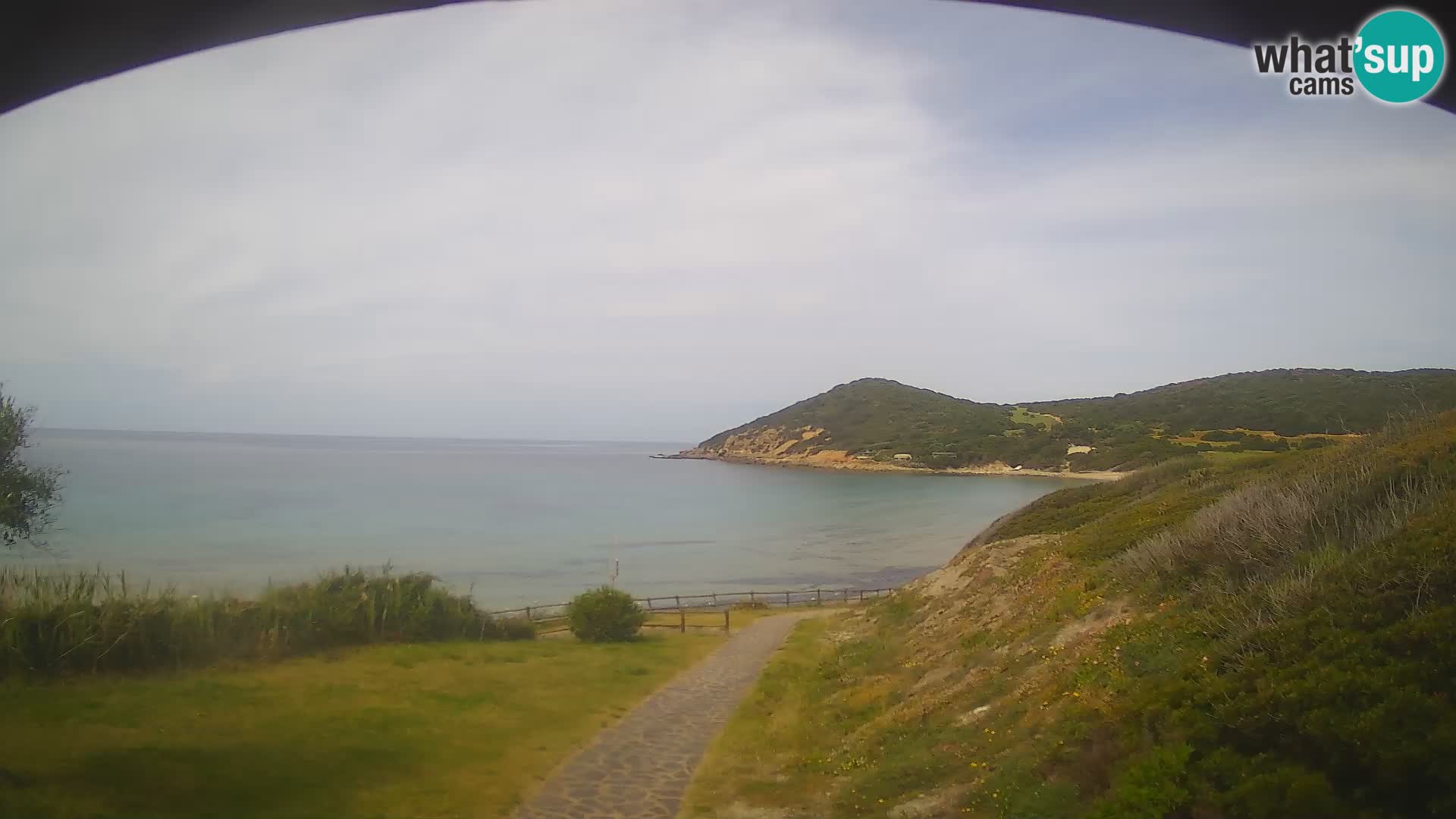 Web kamera plaža Poglina – Da Ricciolina – Alghero – Sardinija