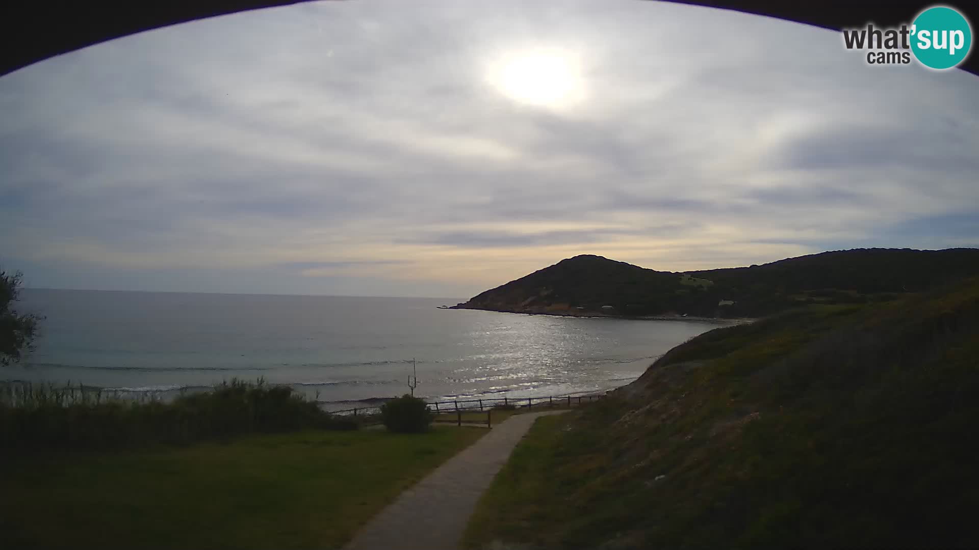 Webcam plage Poglina – Da Ricciolina – Alghero – Sardaigne