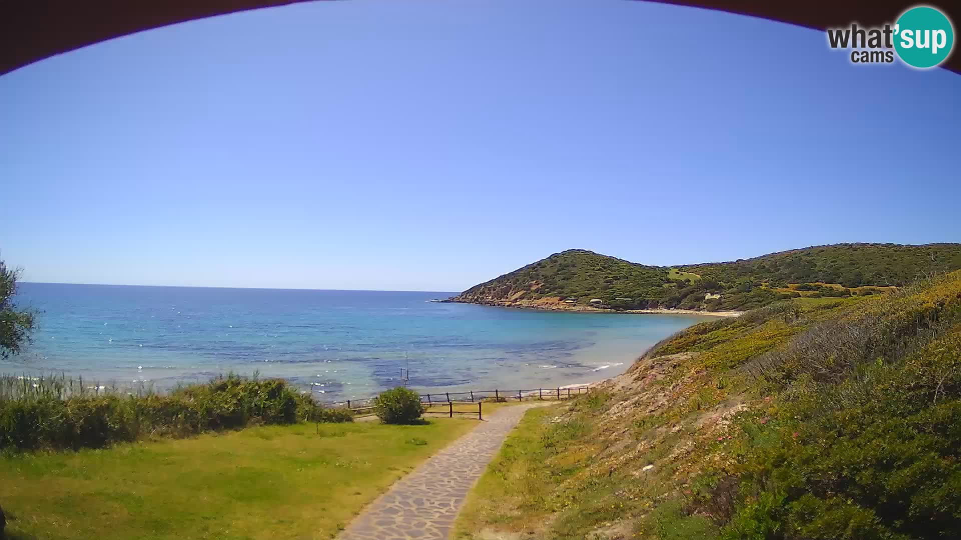Webcam Poglina beach – Da Ricciolina – Alghero – Sardinia