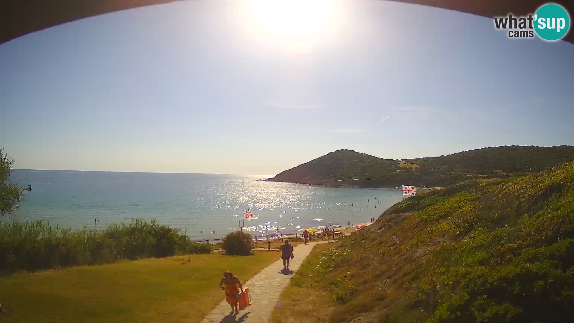 Web kamera plaža Poglina – Da Ricciolina – Alghero – Sardinija