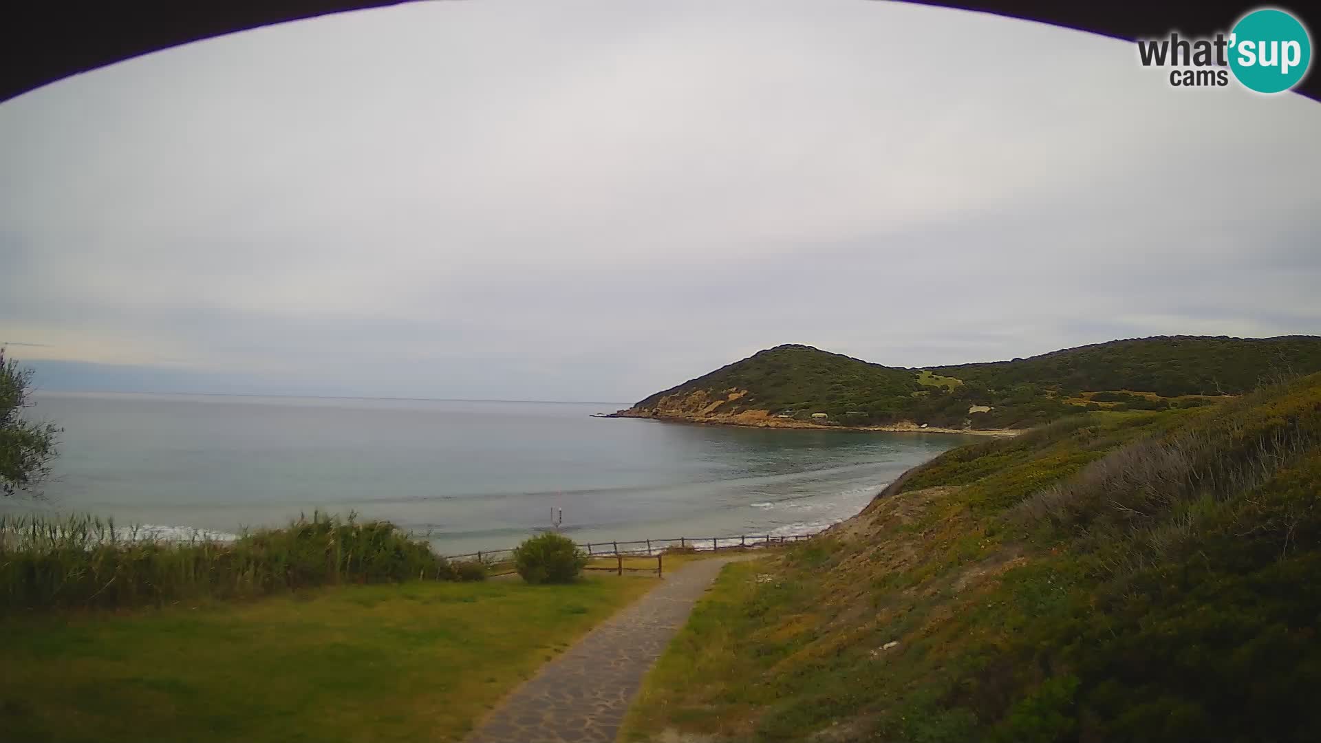 Webcam spiaggia Poglina – Vista dal bar Da Ricciolina – Alghero – Sardegna