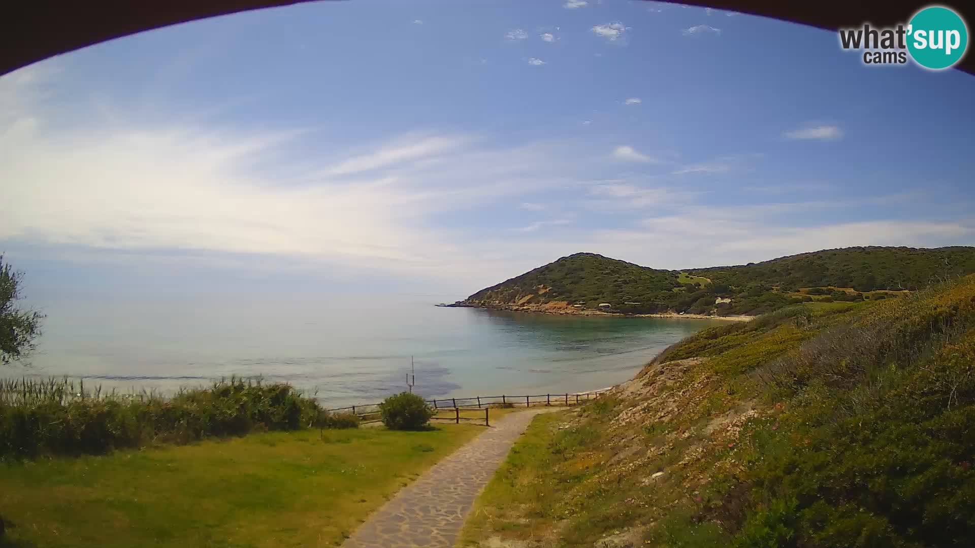 Camera en vivo playa Poglina – Da Ricciolina – Alghero – Cerdeña